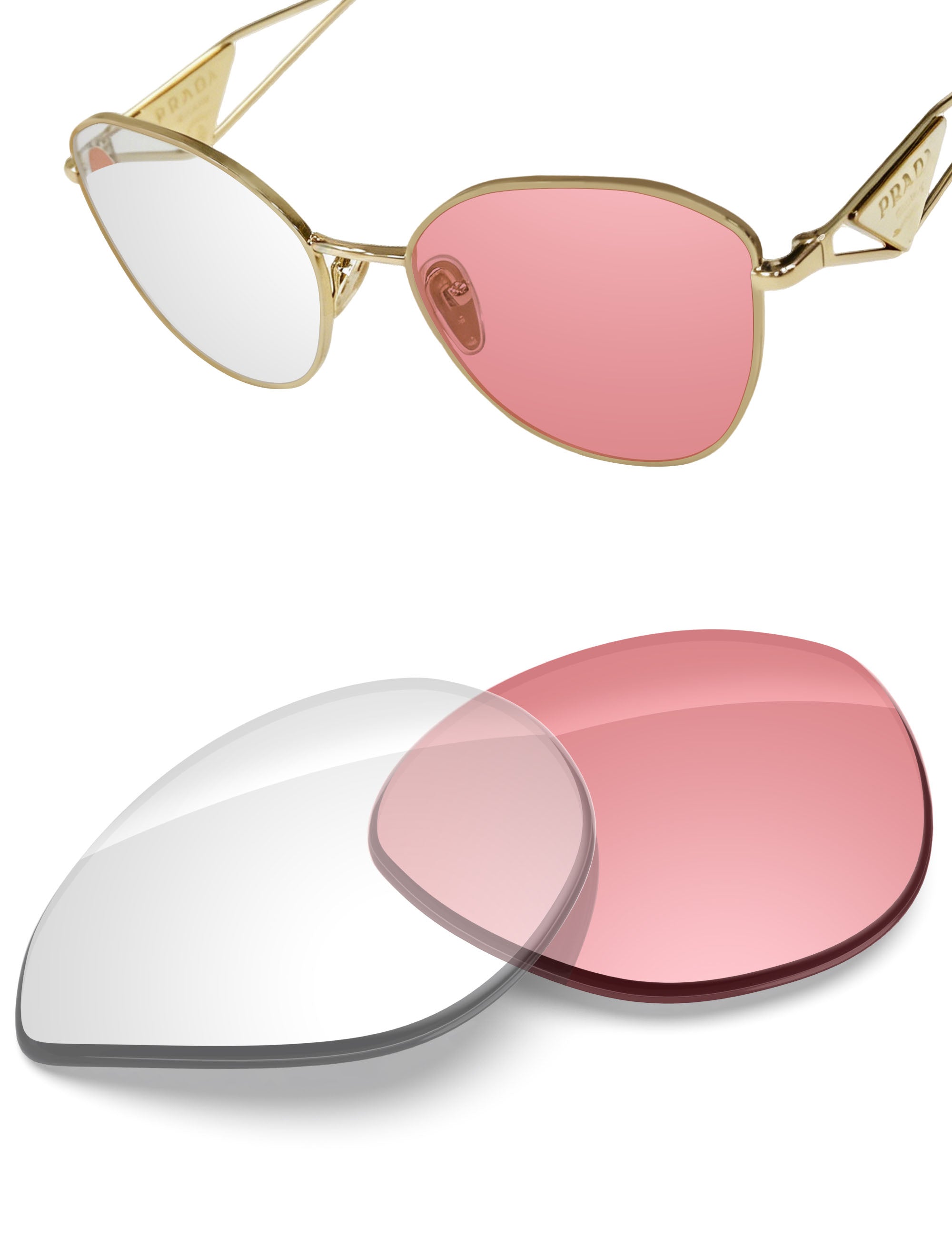 Adapt Pink Photochromic-Non-Polarized