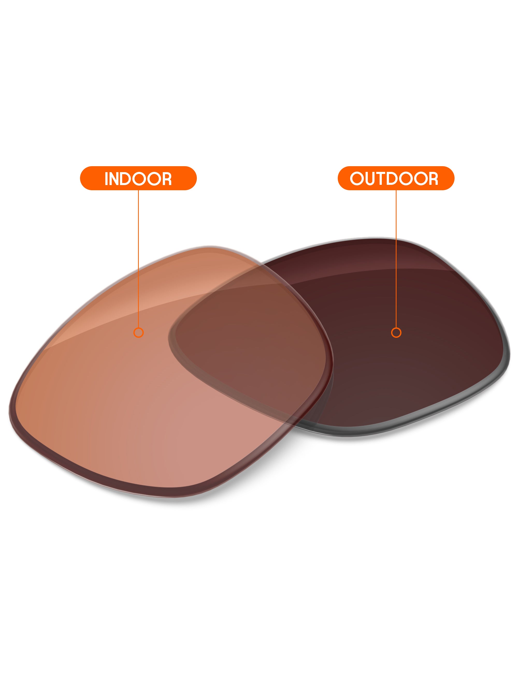 Orange Tint Photochromic-Non-Polarized