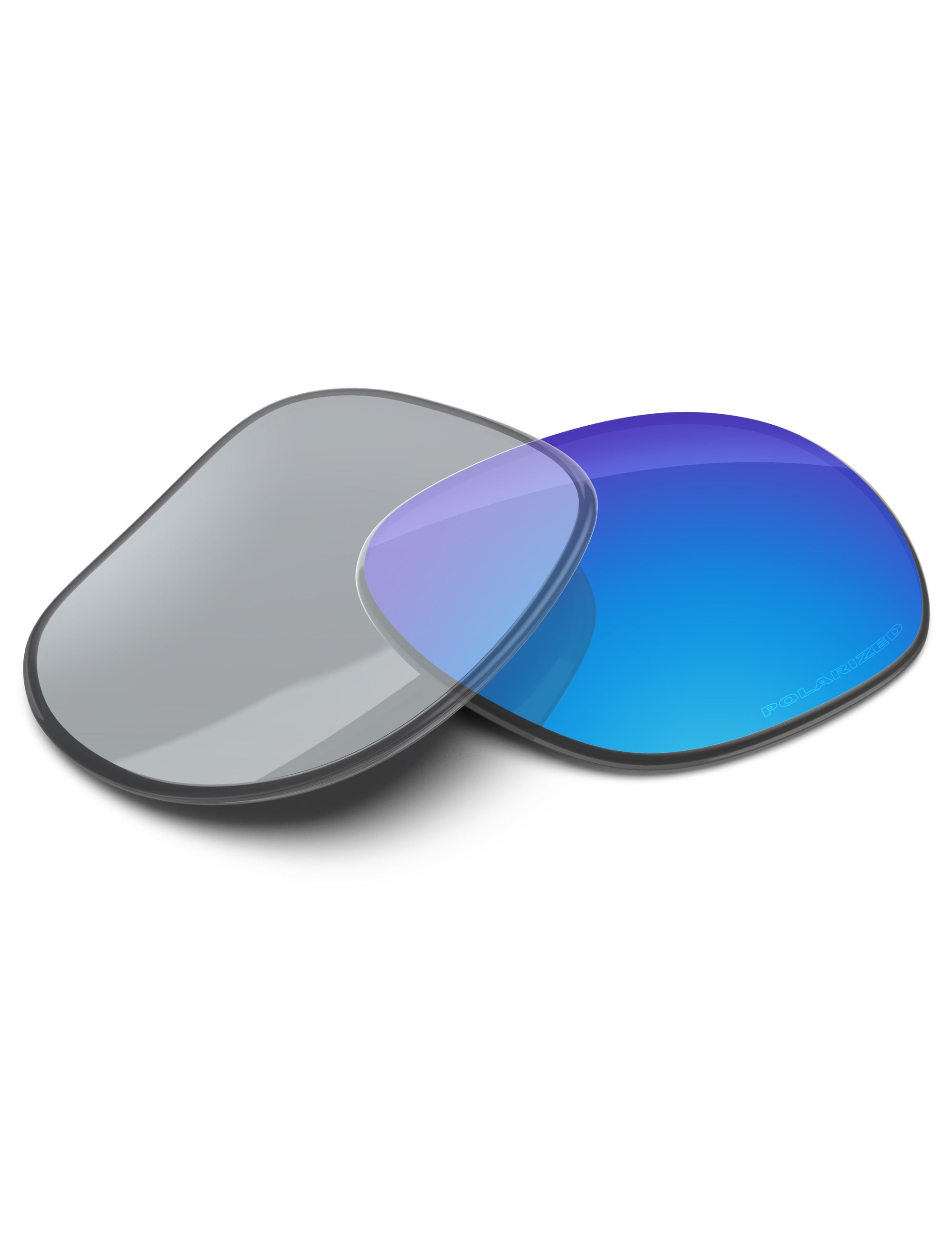 Sky Blue FlashMirror™ Photochromic-Non-Polarized