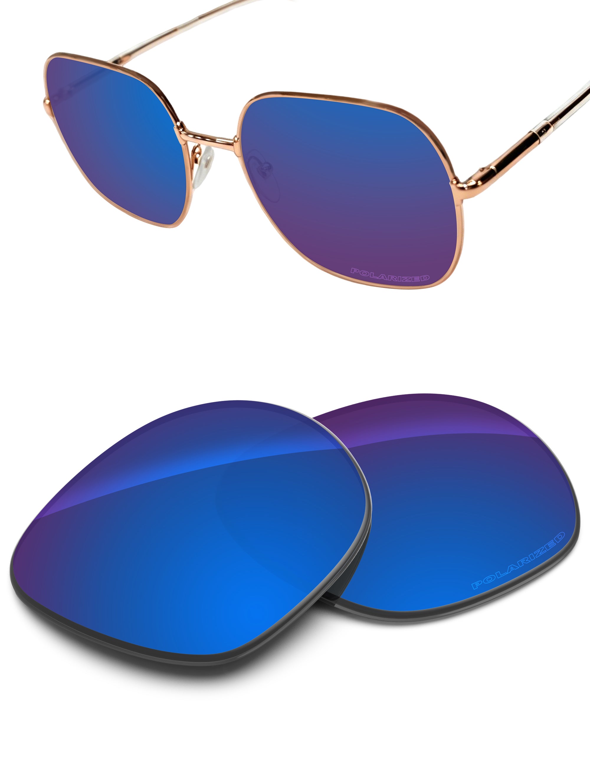 Sapphire Blue FlashMirror™-Polarized