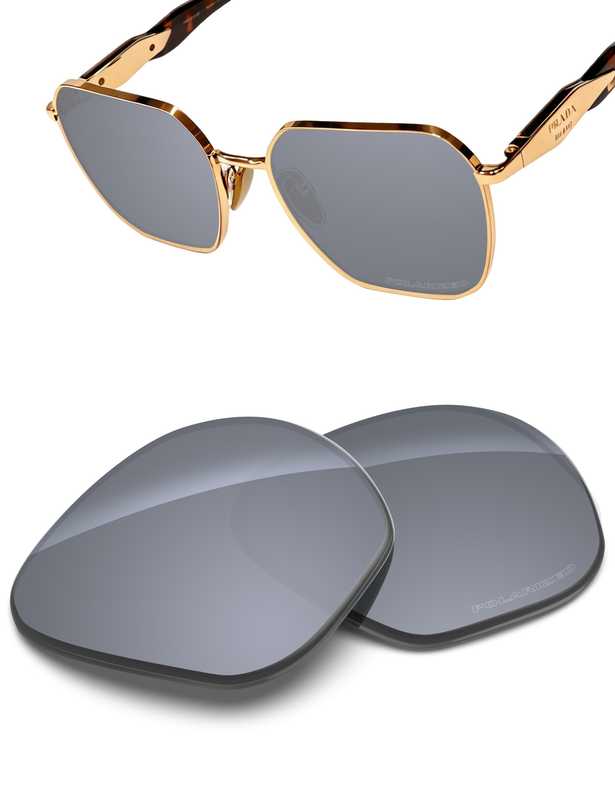 Silver Metallic FlashMirror™-Polarized