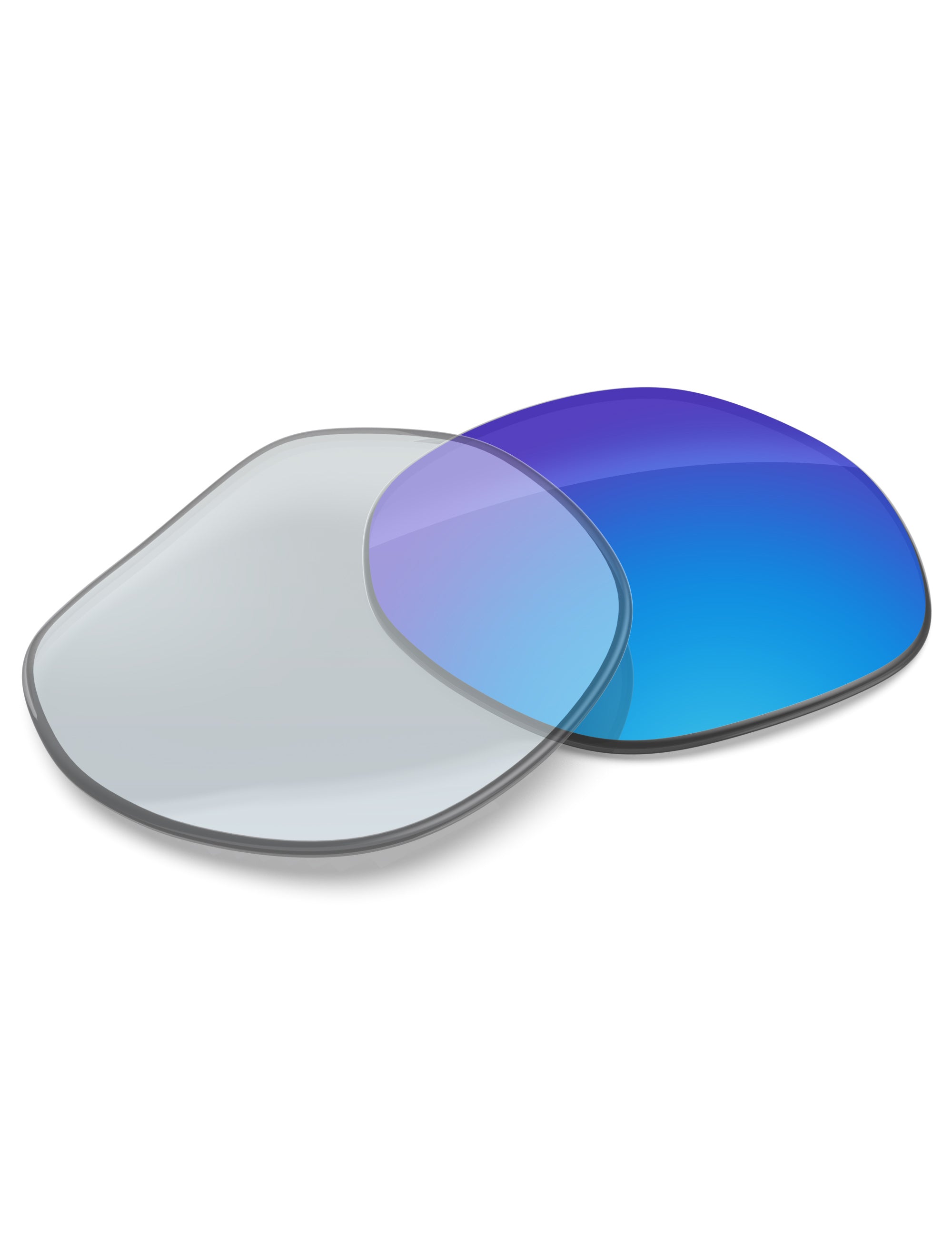 Sky Blue FlashMirror™ Photochromic-Non-Polarized