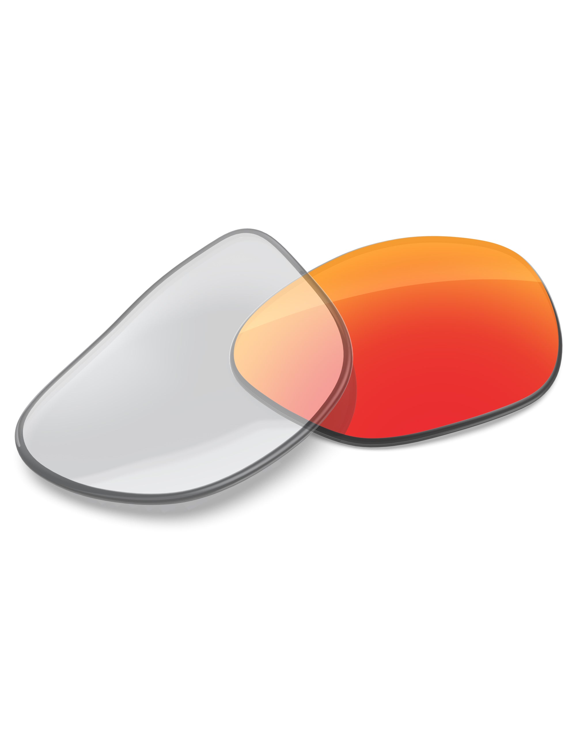 Fire Red FlashMirror™ Photochromic-Non-Polarized