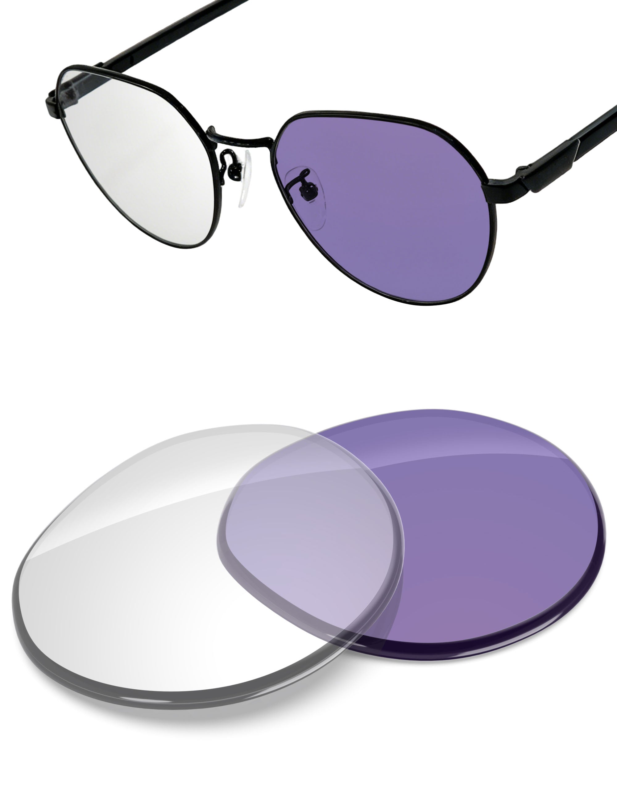 Adapt Purple Photochromic-Non-Polarized