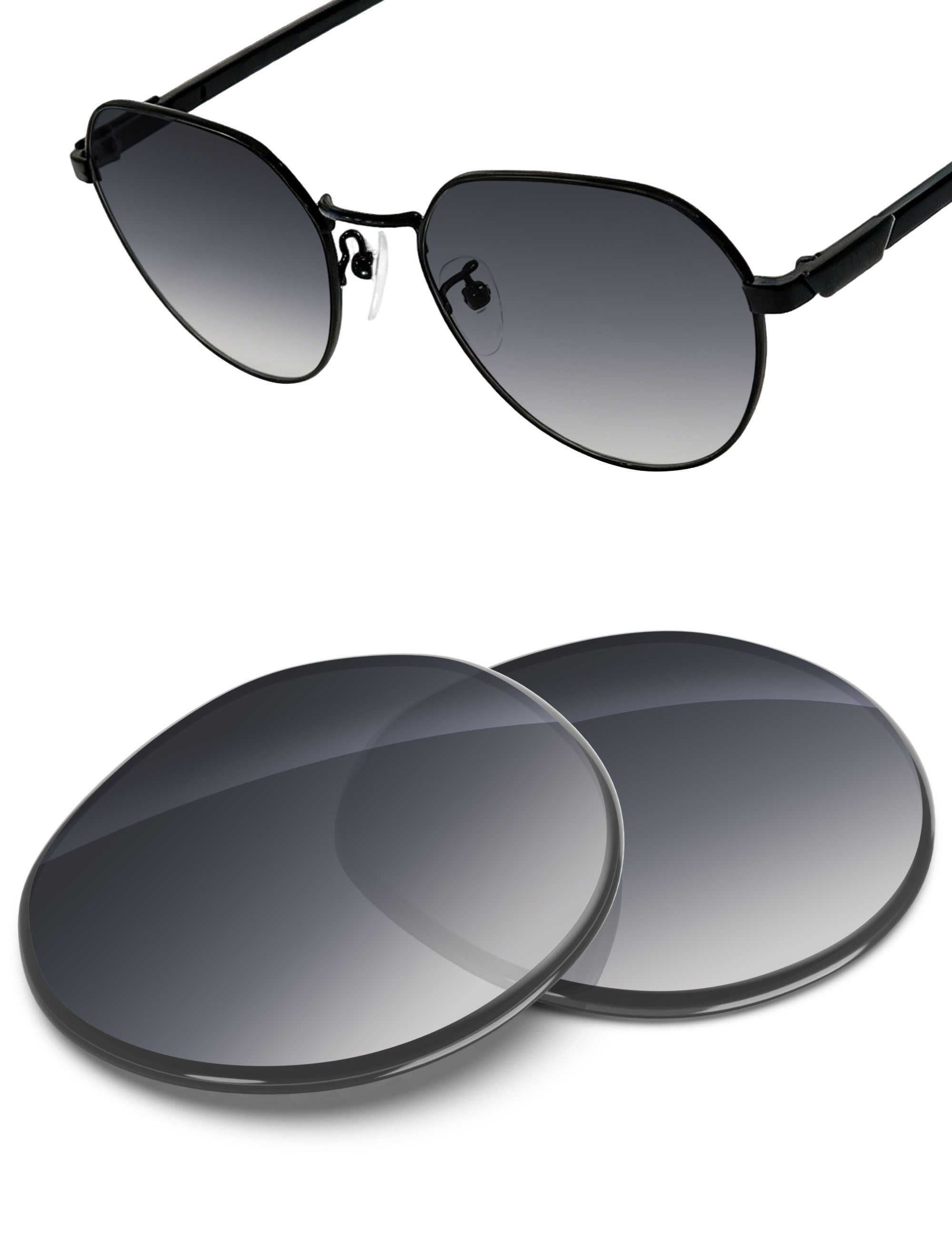 Gray Gradient-Non-Polarized
