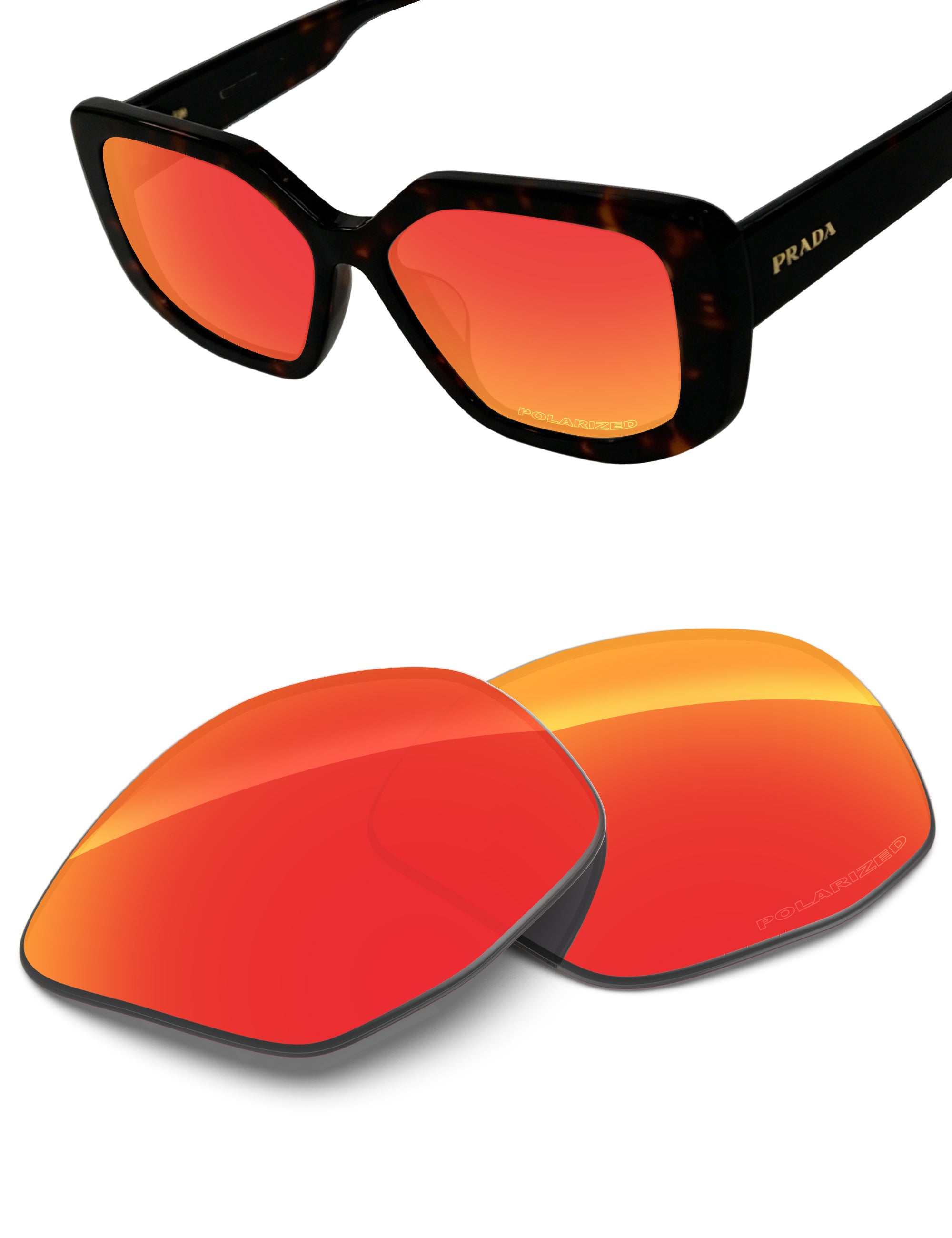 Fire Red FlashMirror™-Polarized