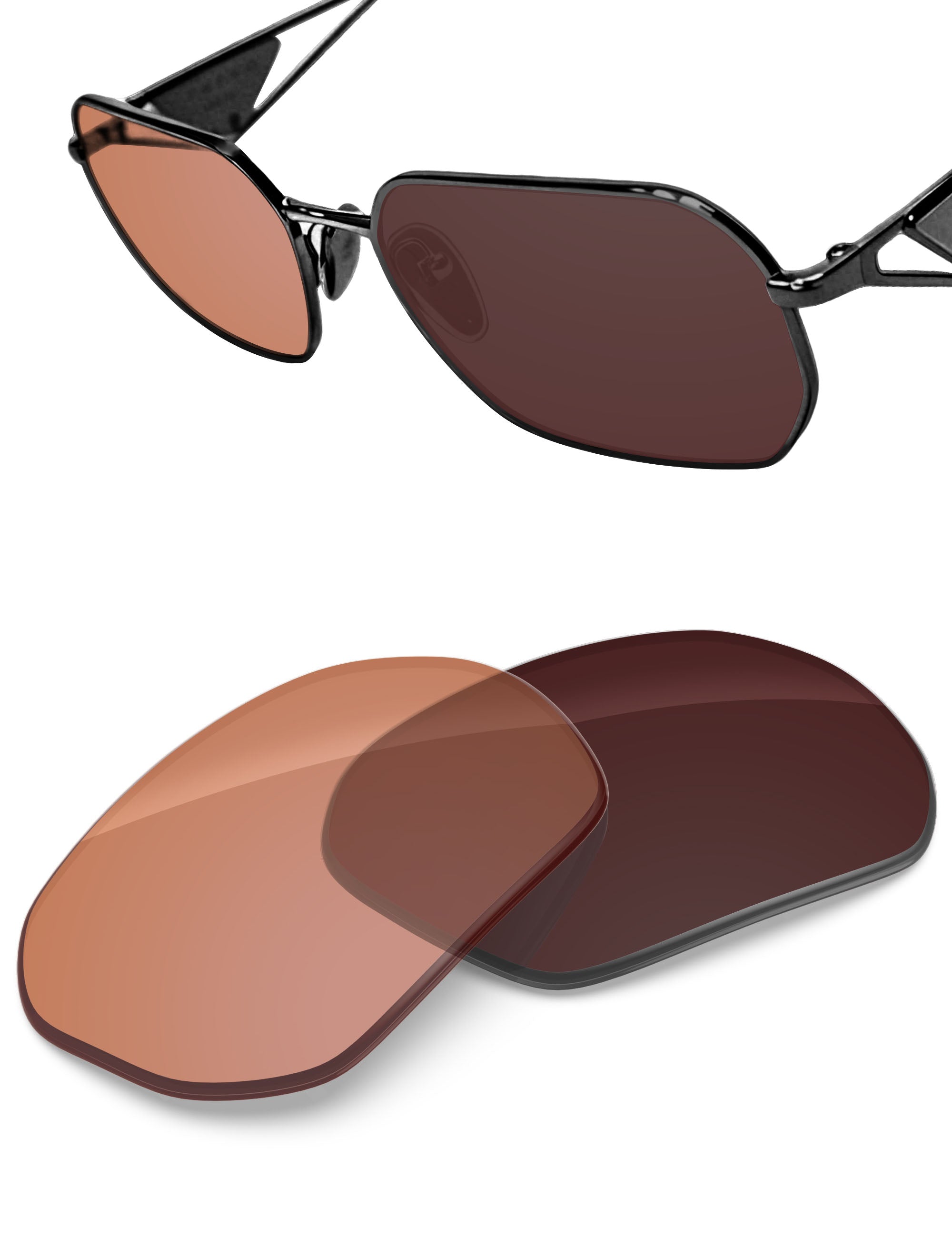 Orange Tint Photochromic-Non-Polarized