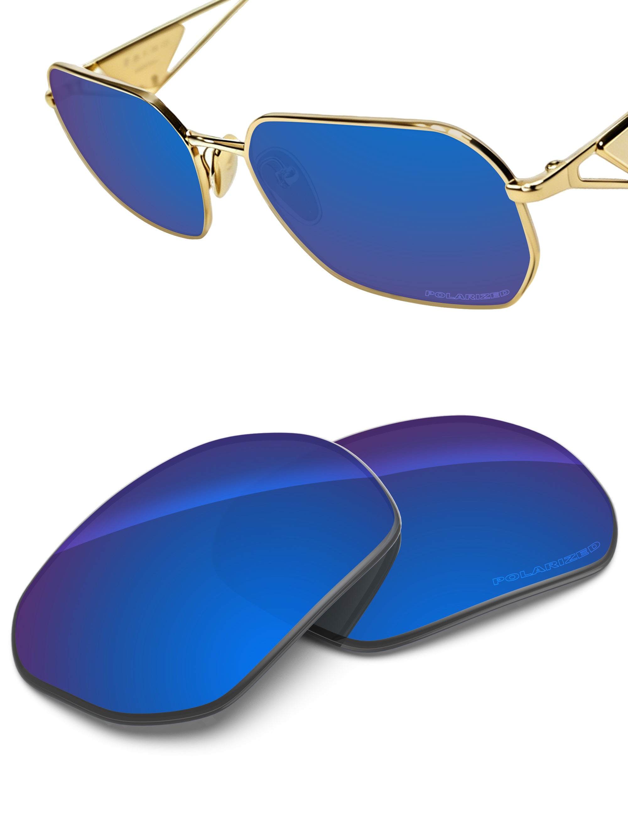 Sapphire Blue FlashMirror™-Polarized