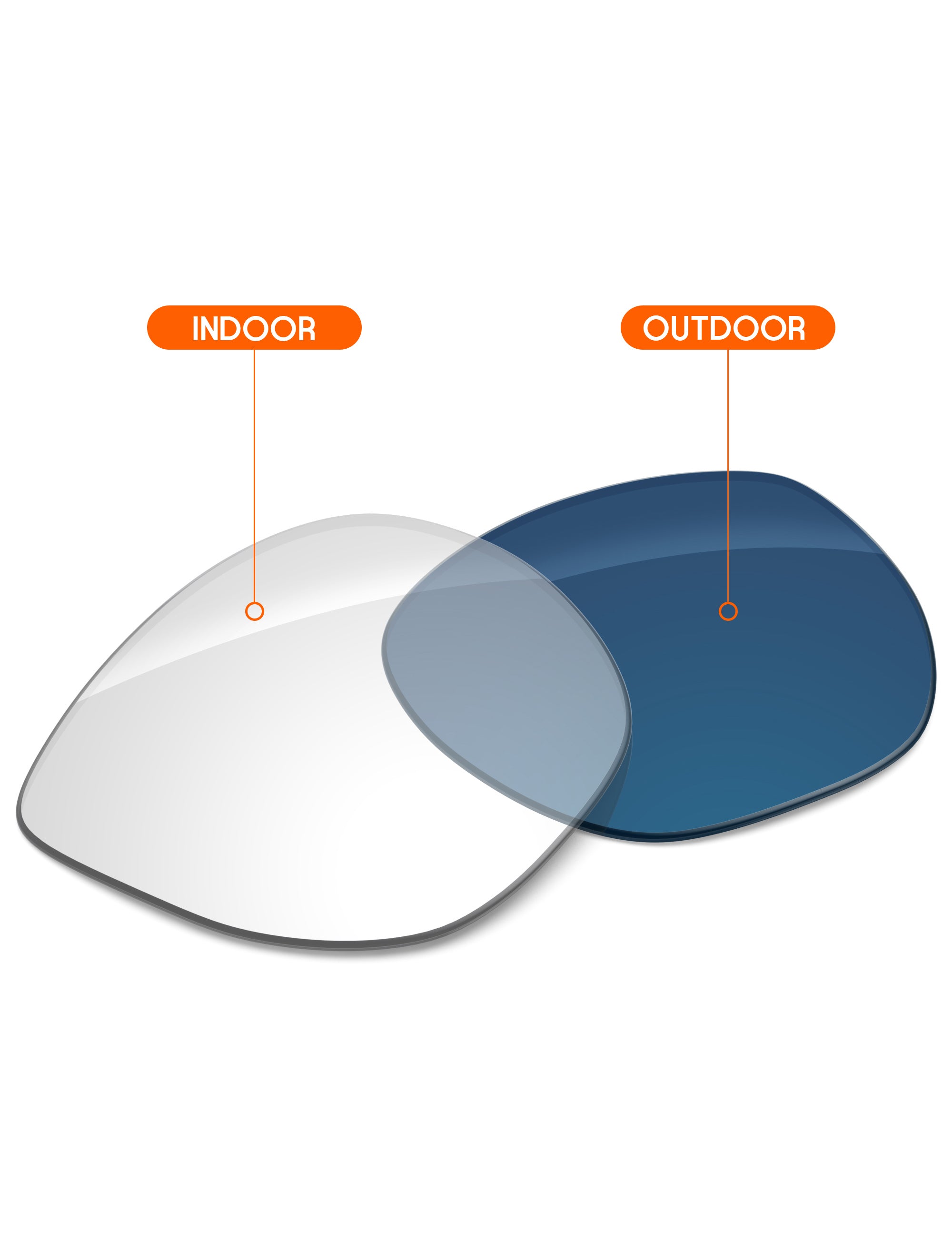 Adapt Blue Photochromic-Non-Polarized