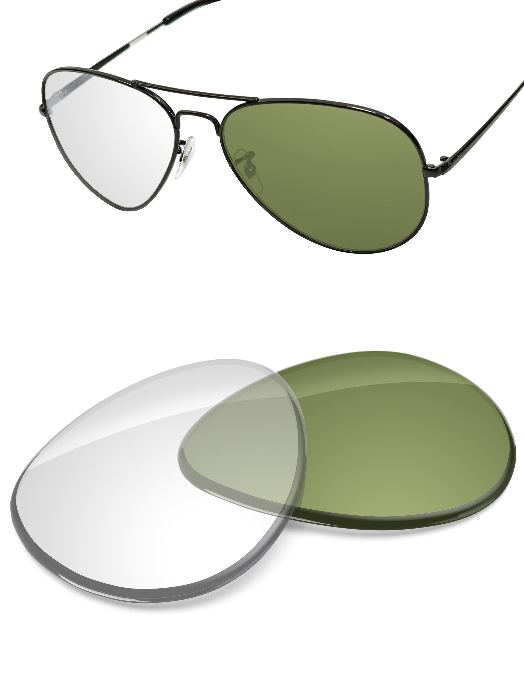 Adapt Green Photochromic-Non-Polarized