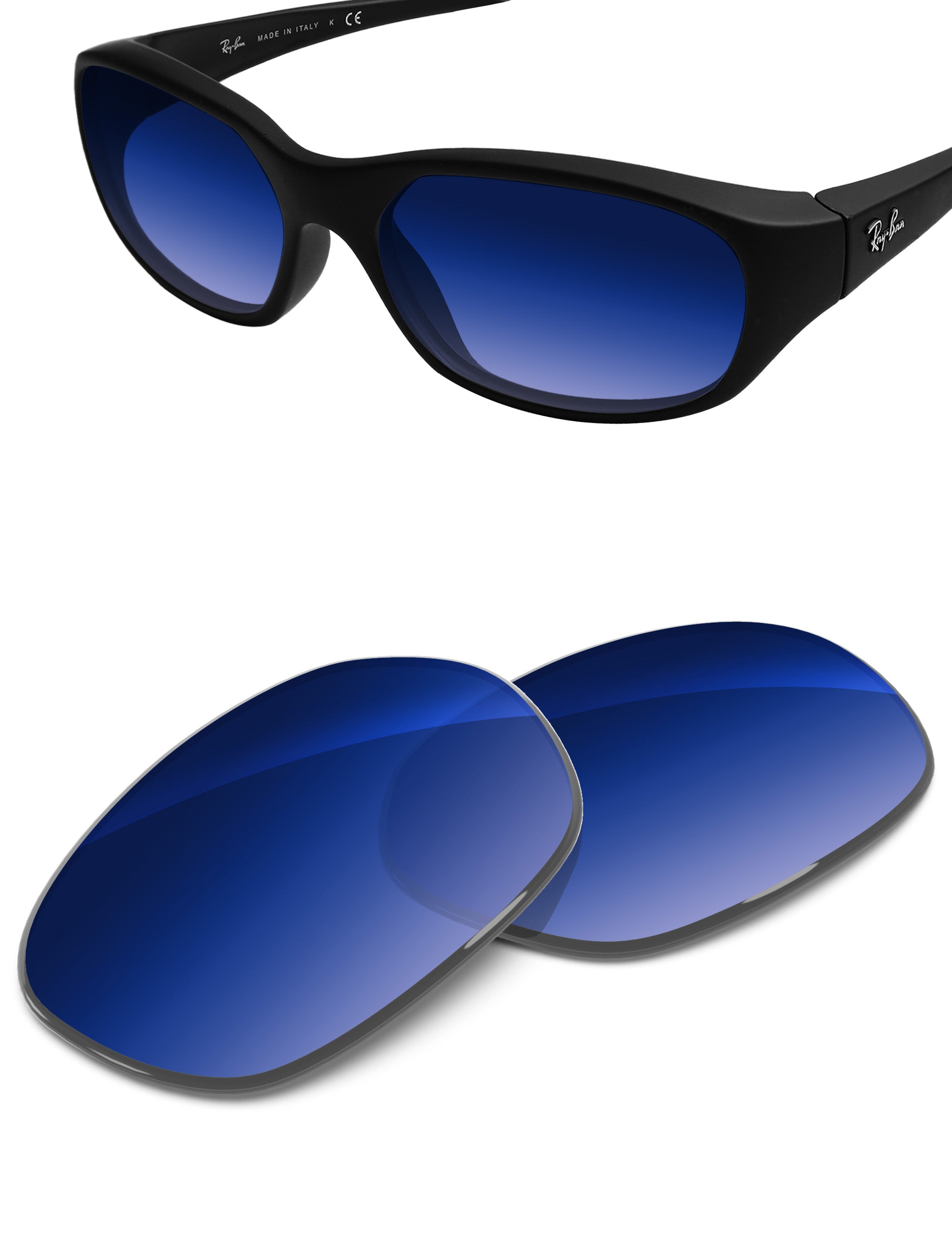 Aqua Blue Gradient-Non-Polarized