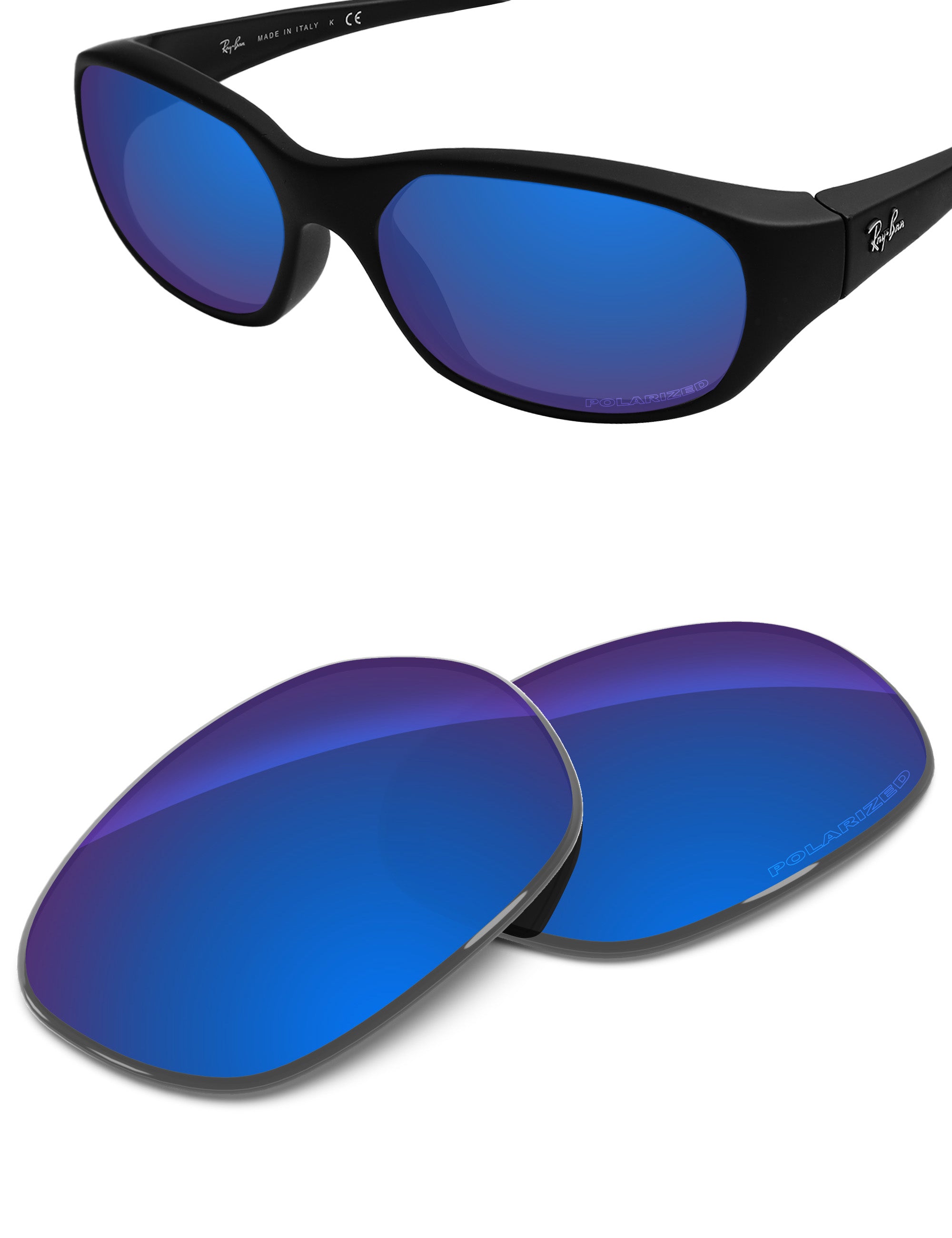 Sapphire Blue FlashMirror™-Polarized