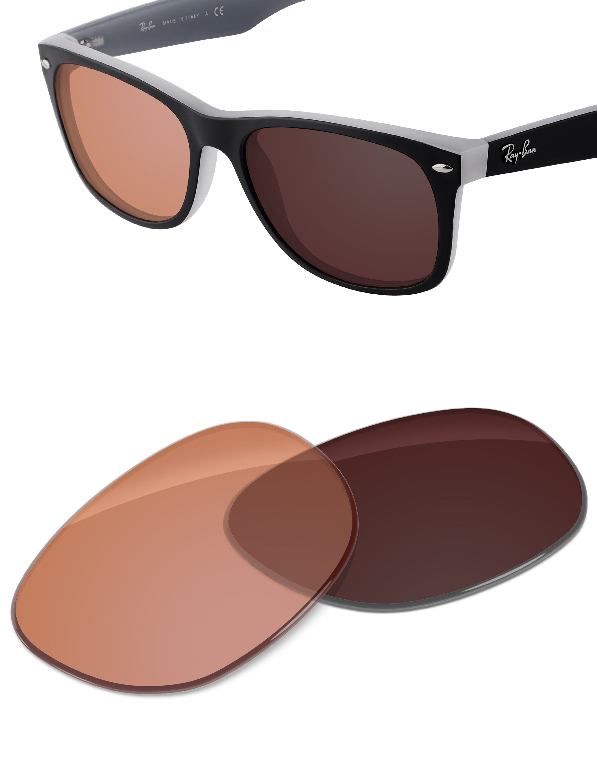 Orange Tint Photochromic-Non-Polarized
