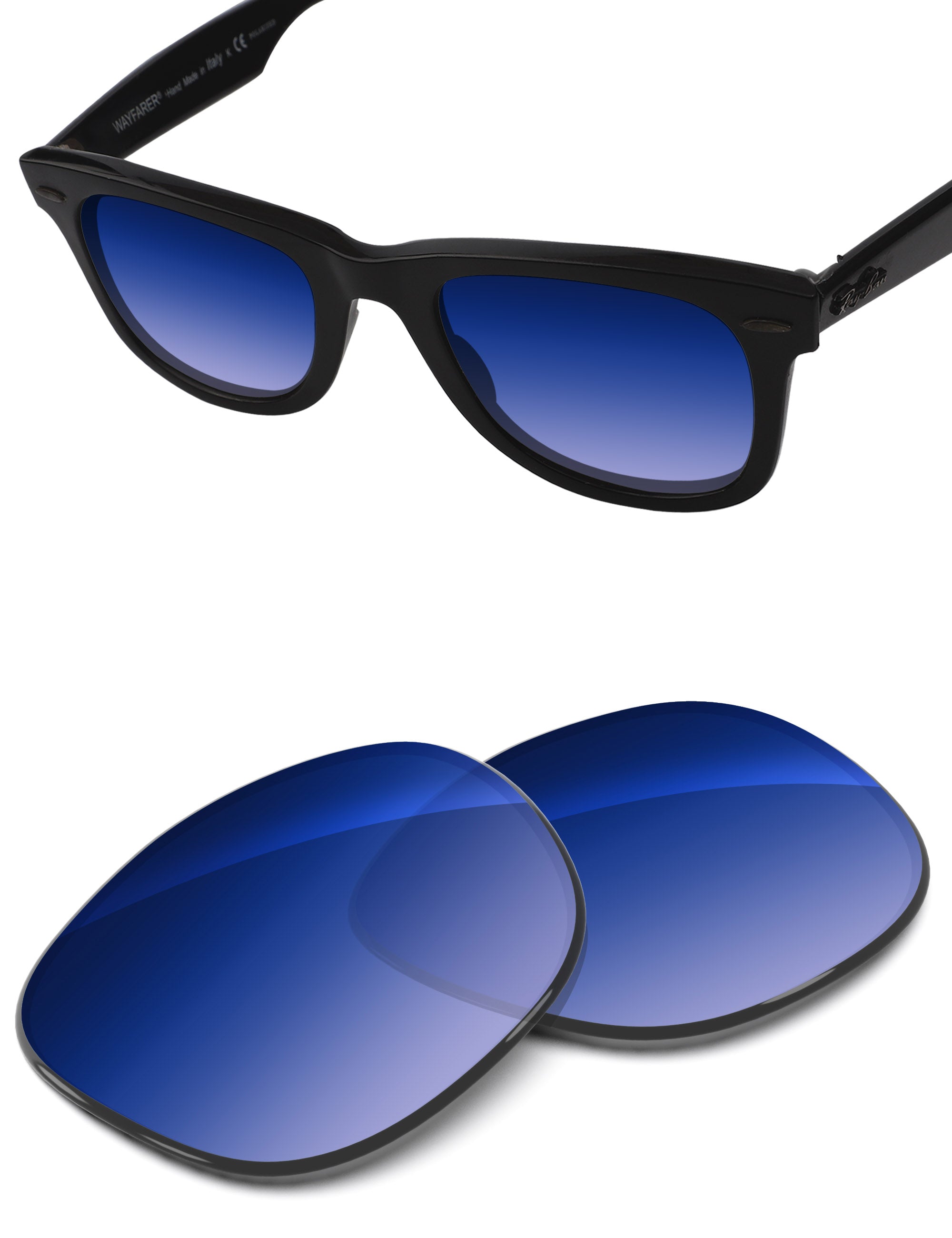 Aqua Blue Gradient-Non-Polarized