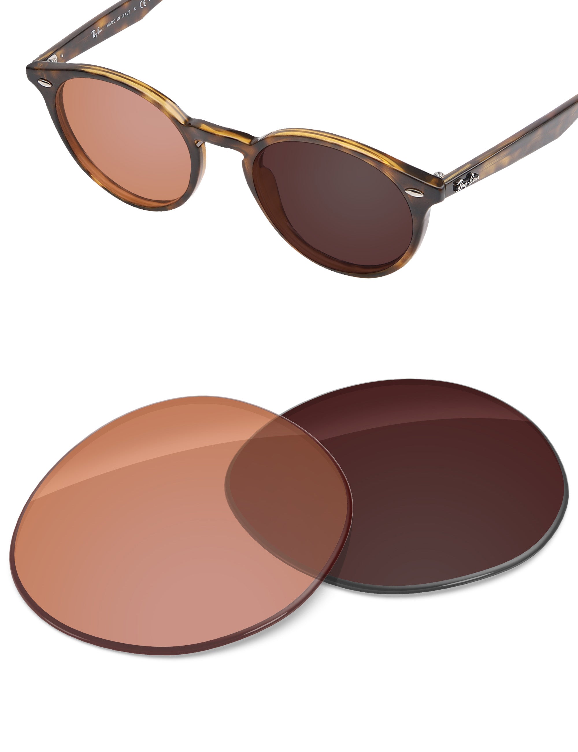 Orange Tint Photochromic-Non-Polarized
