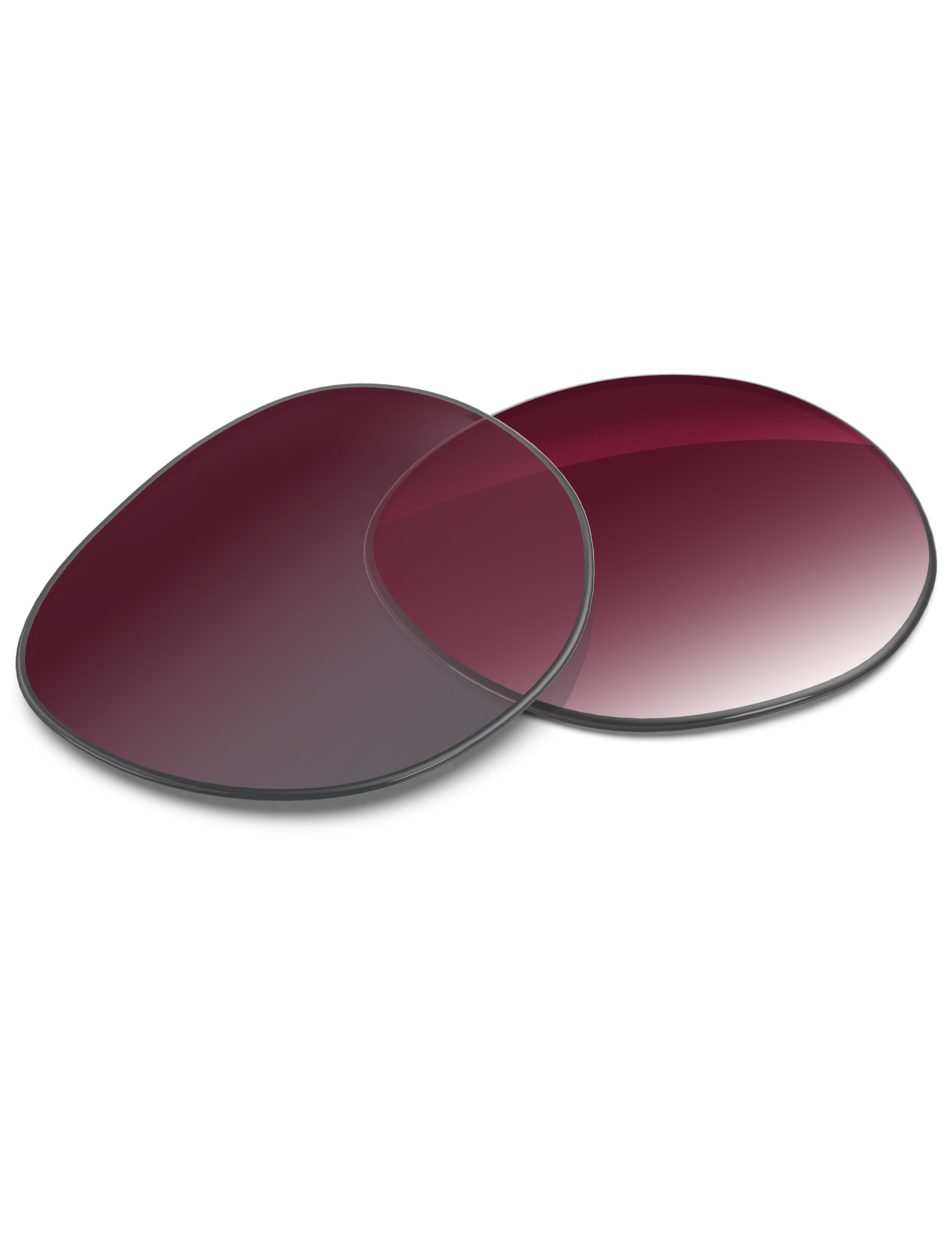 Wine Red Gradient-Non-Polarized