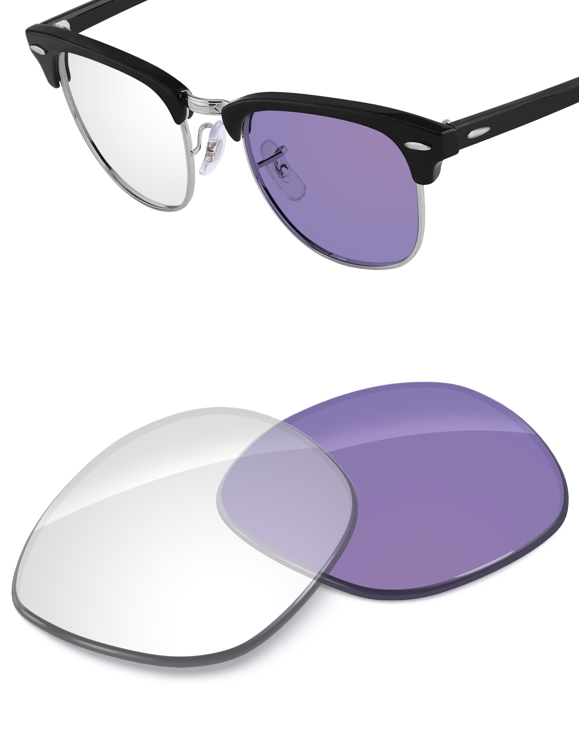 Adapt Purple Photochromic-Non-Polarized
