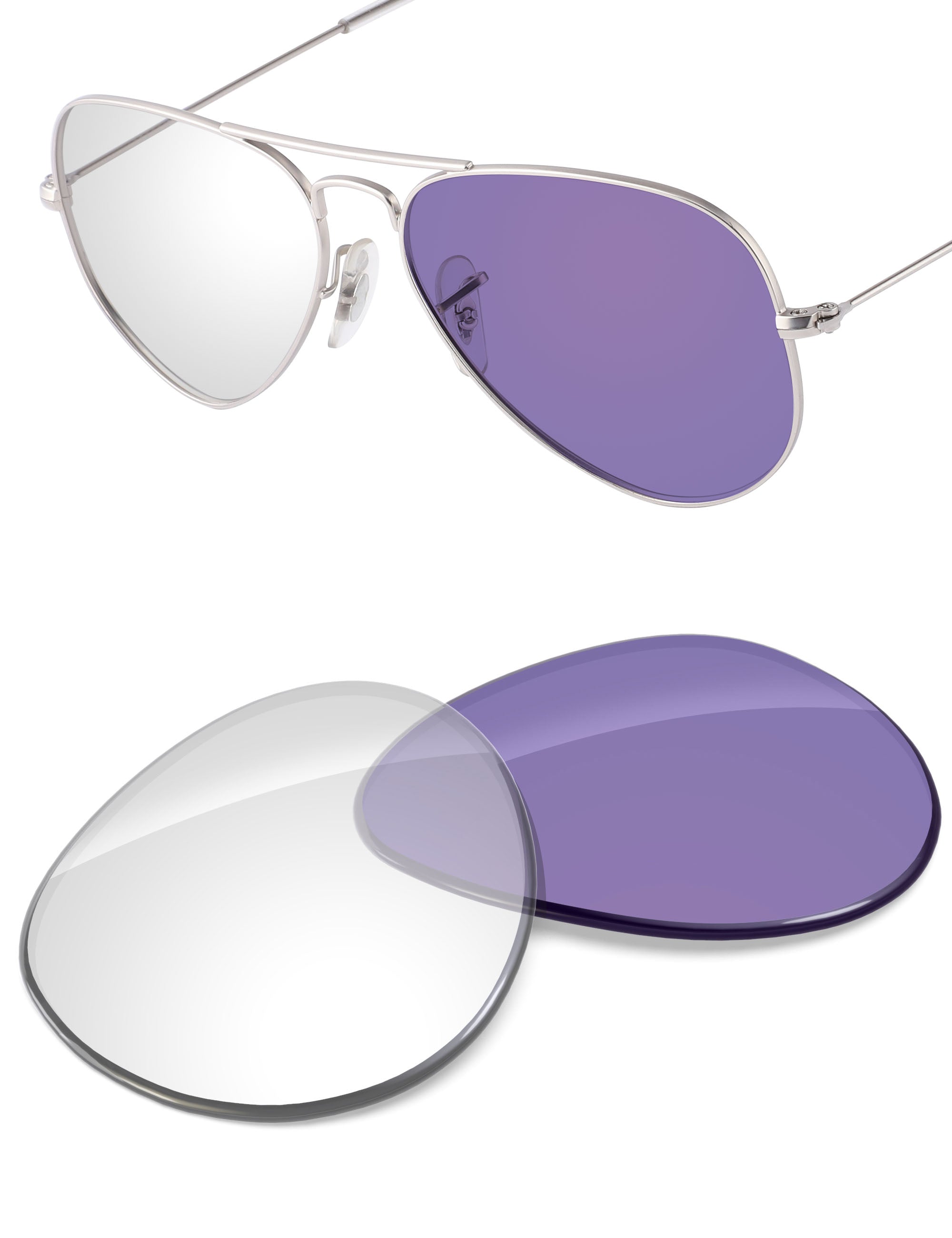 Adapt Purple Photochromic-Non-Polarized
