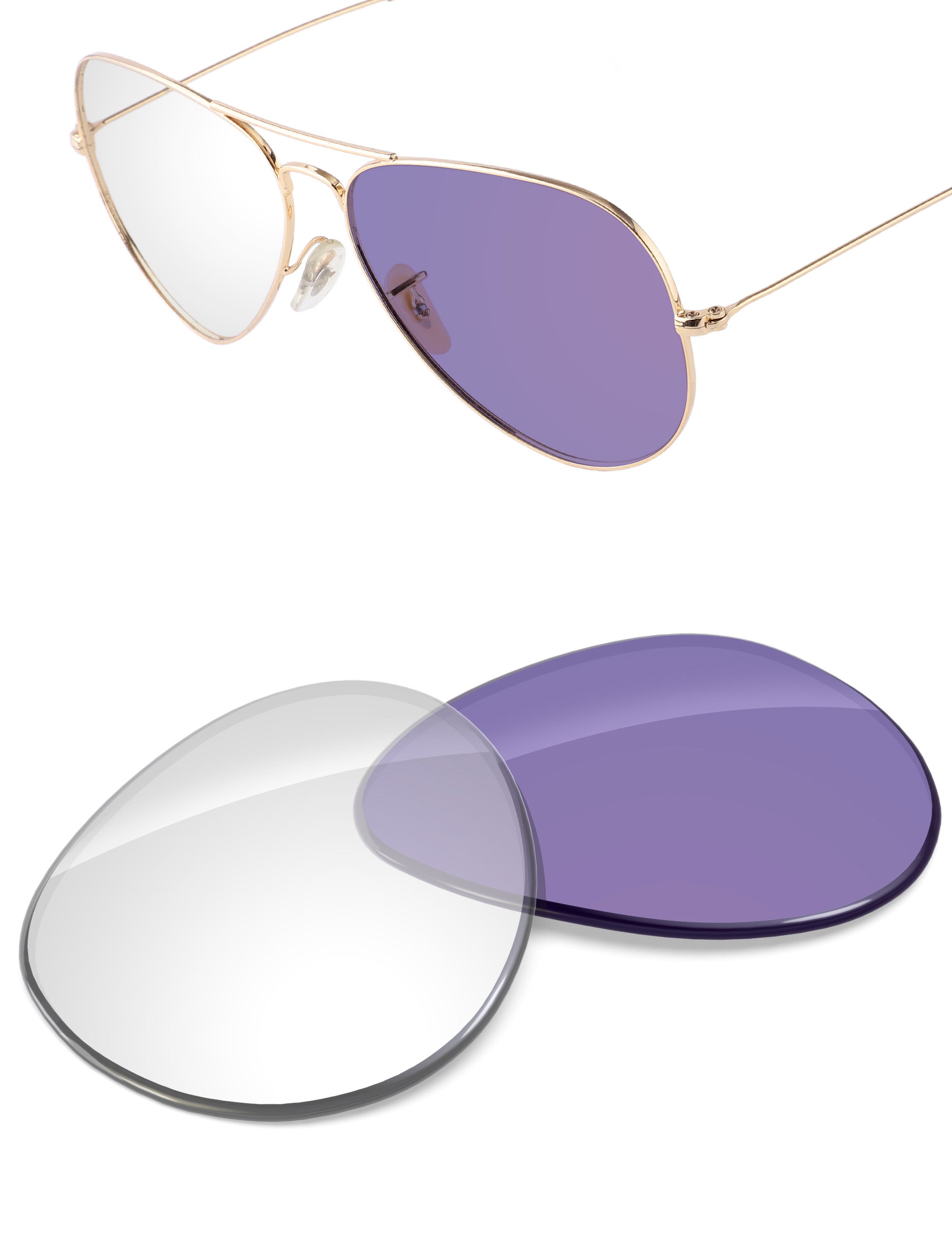 Adapt Purple Photochromic-Non-Polarized