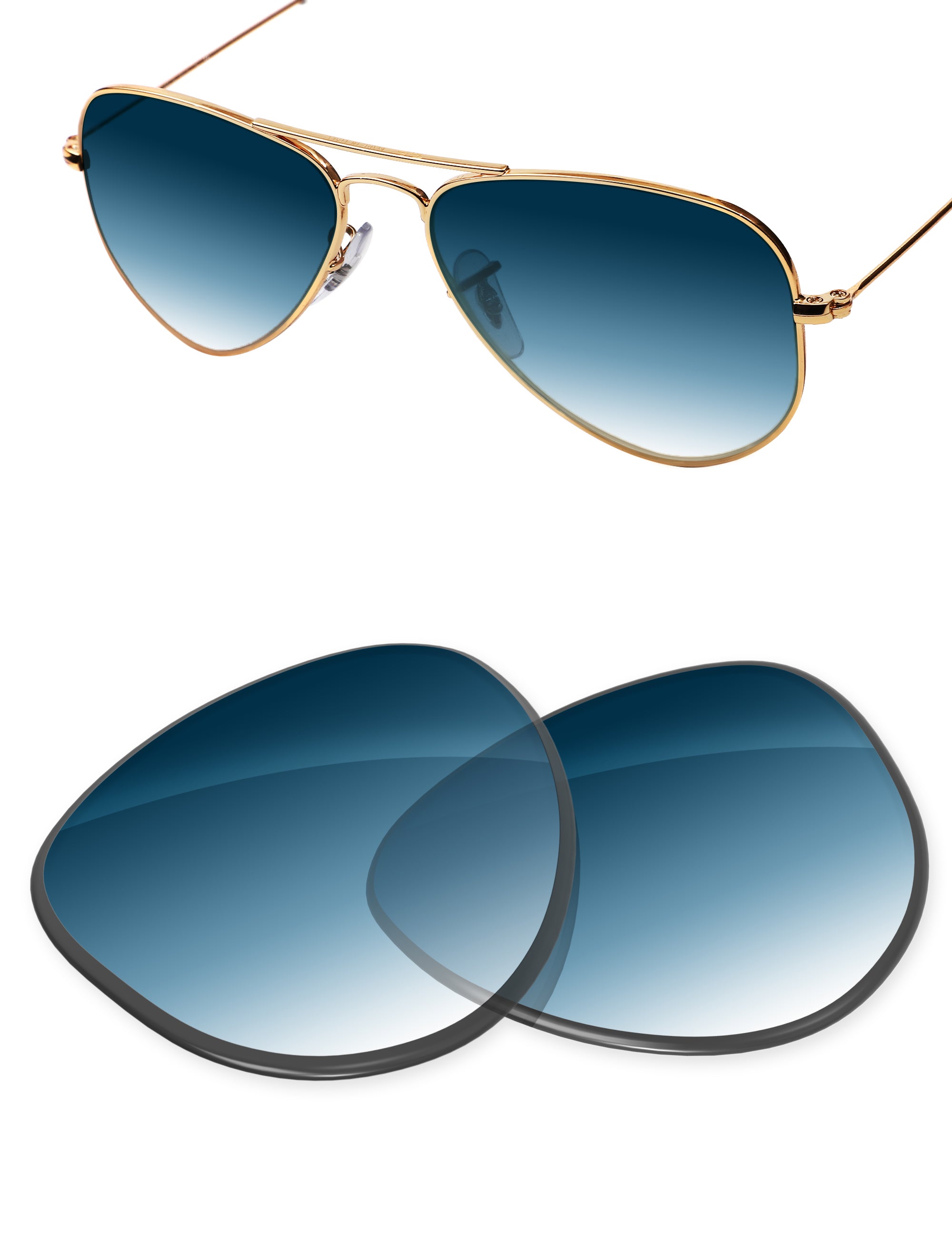 Blue Gradient-Non-Polarized