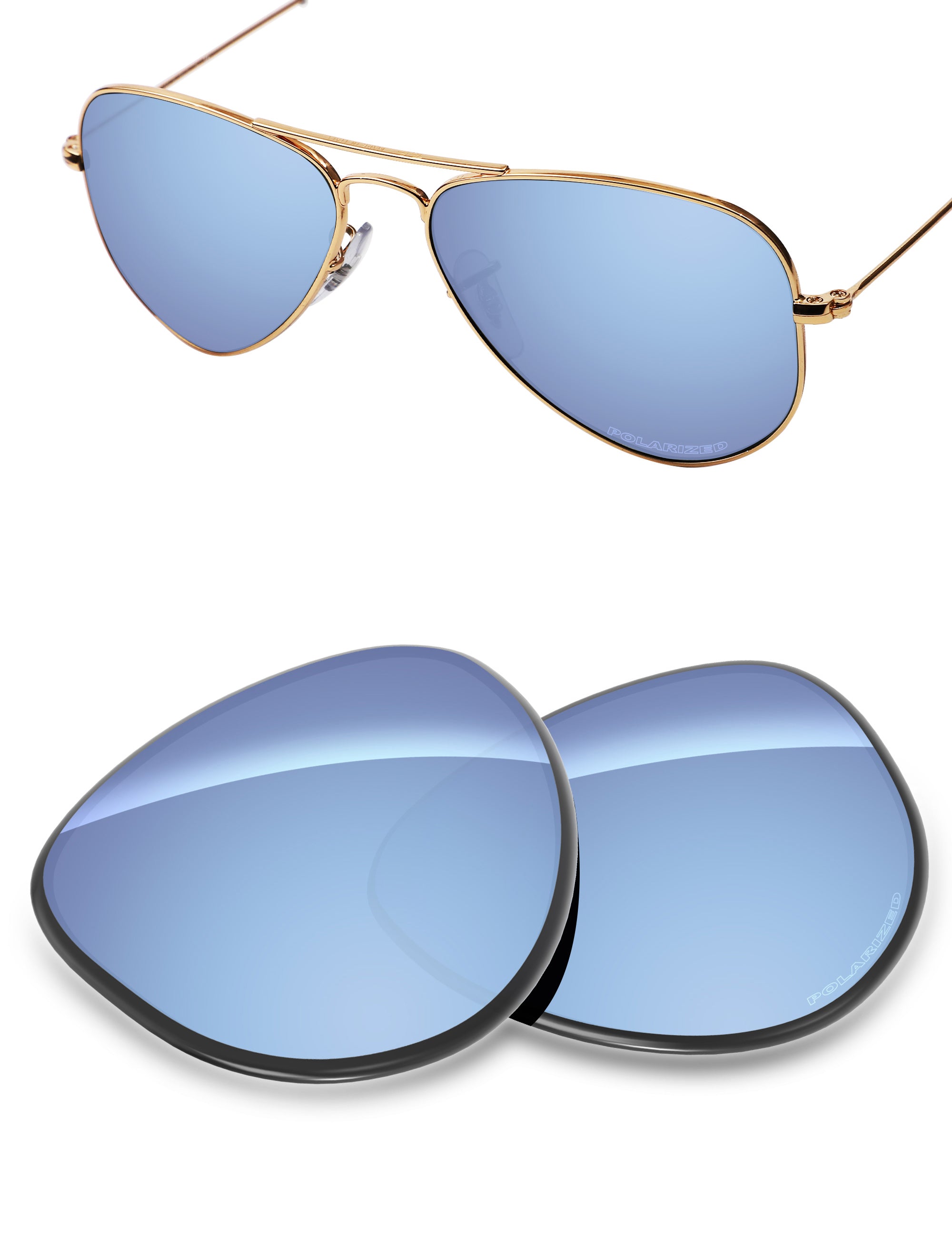 Aqua Blue FlashMirror™-Polarized