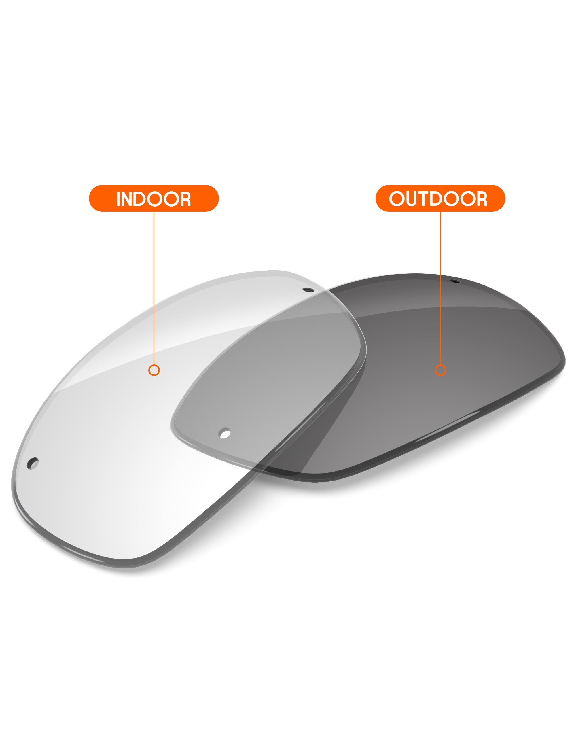 Adapt Gray Photochromic-Non-Polarized