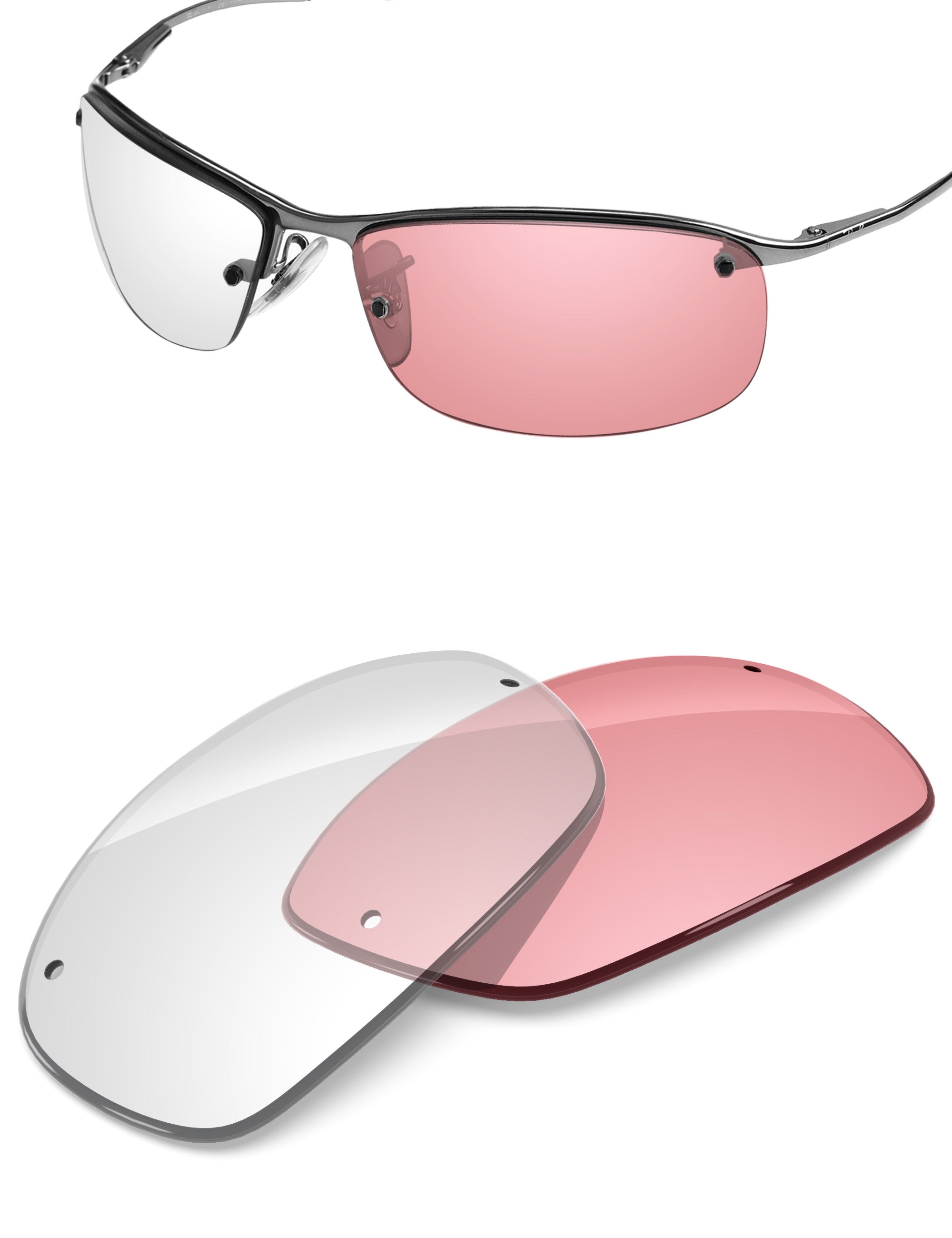 Adapt Pink Photochromic-Non-Polarized
