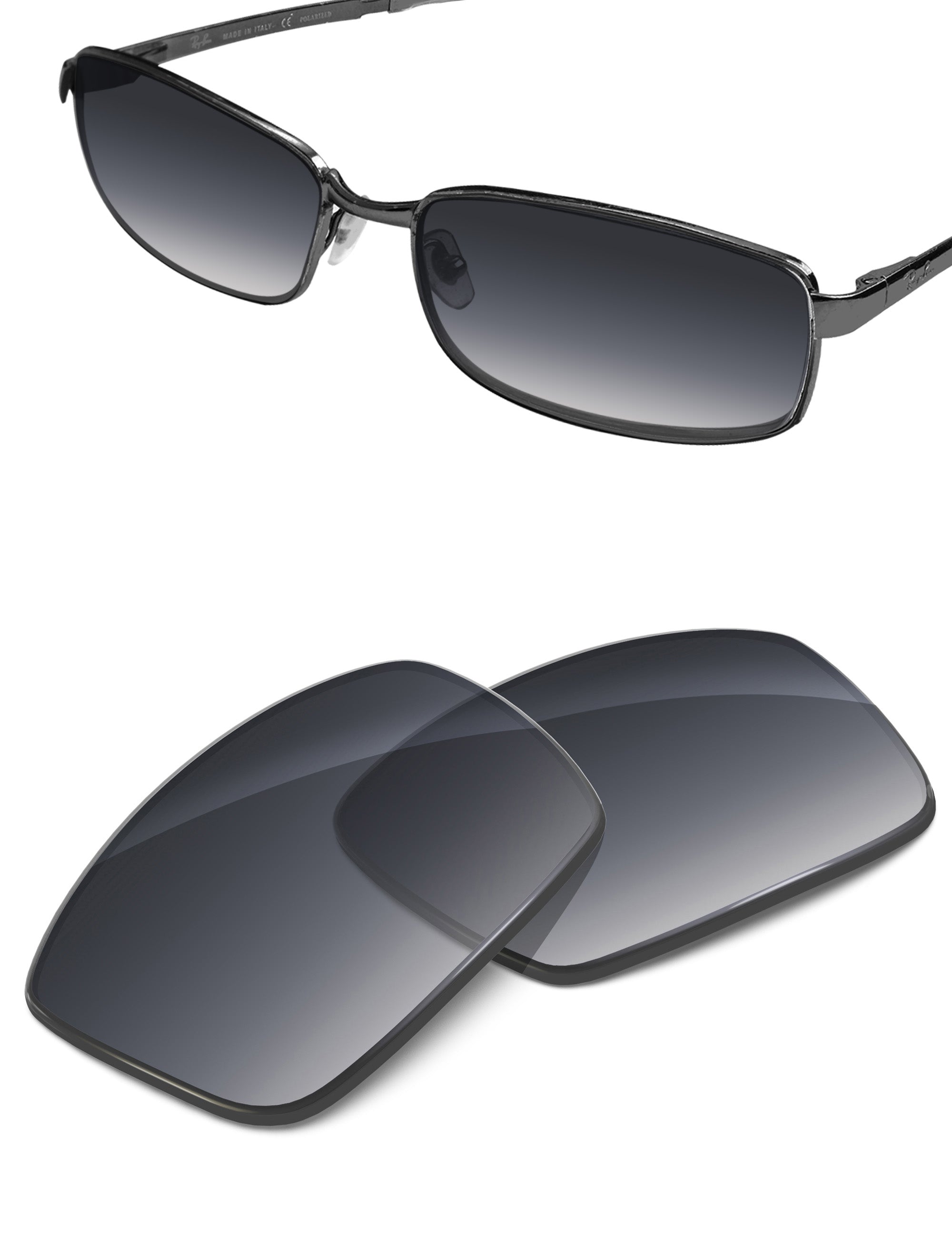Gray Gradient-Non-Polarized
