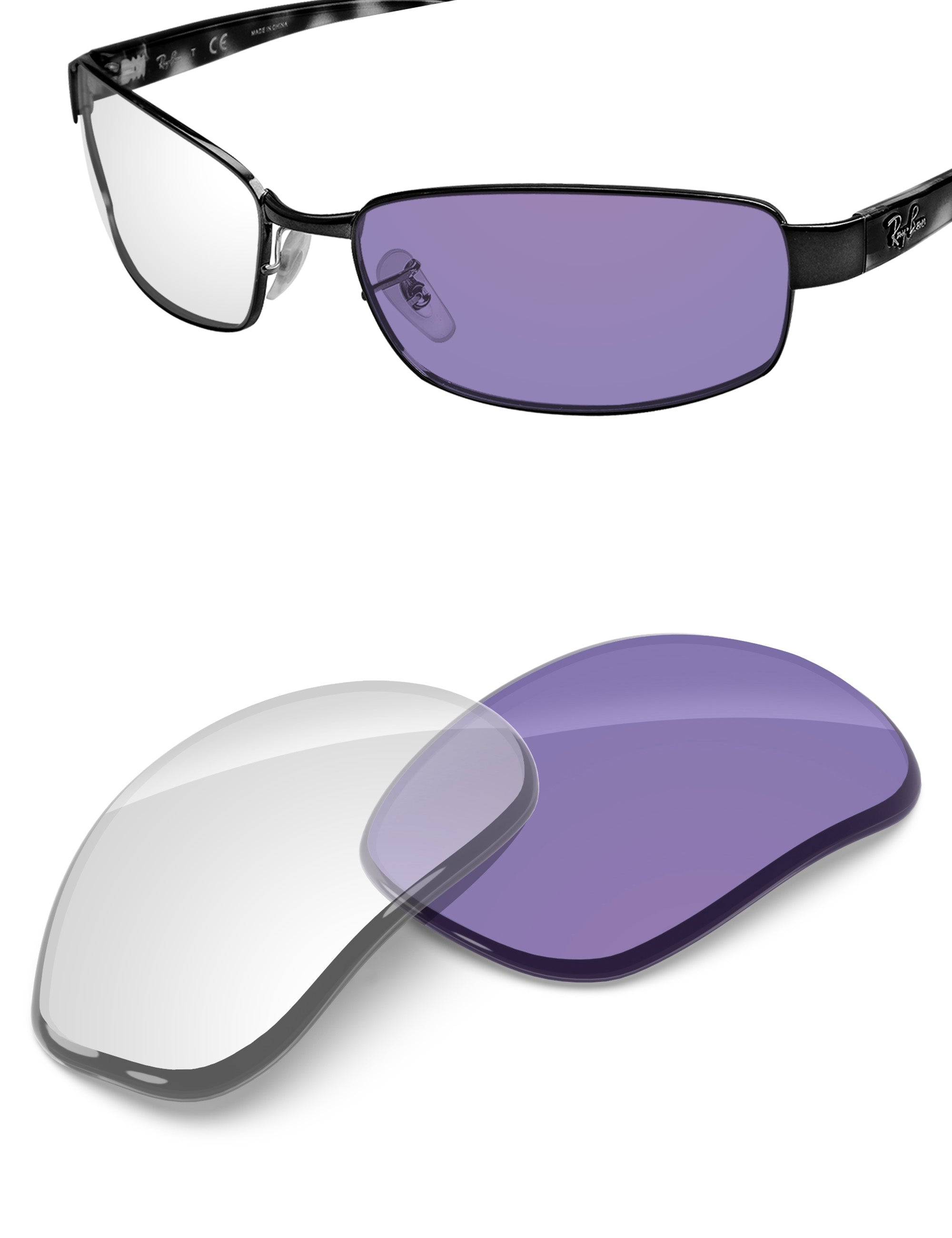Adapt Purple Photochromic-Non-Polarized