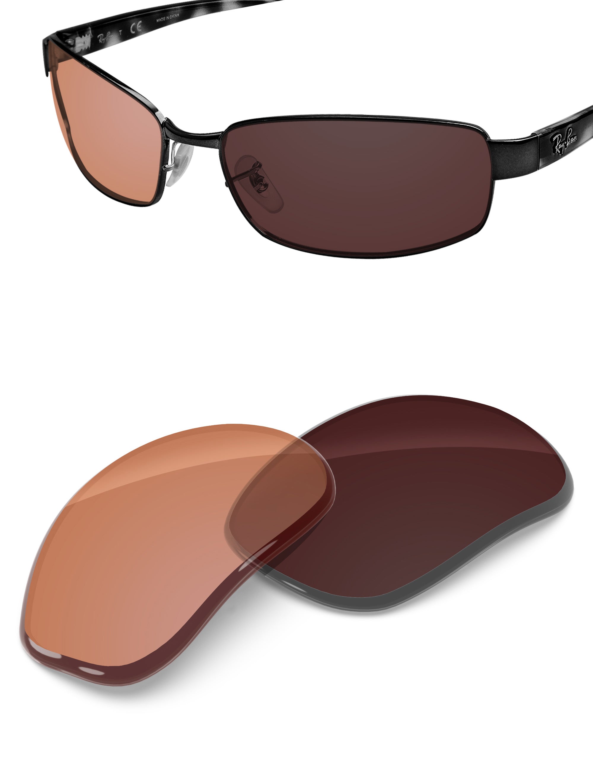 Orange Tint Photochromic-Non-Polarized