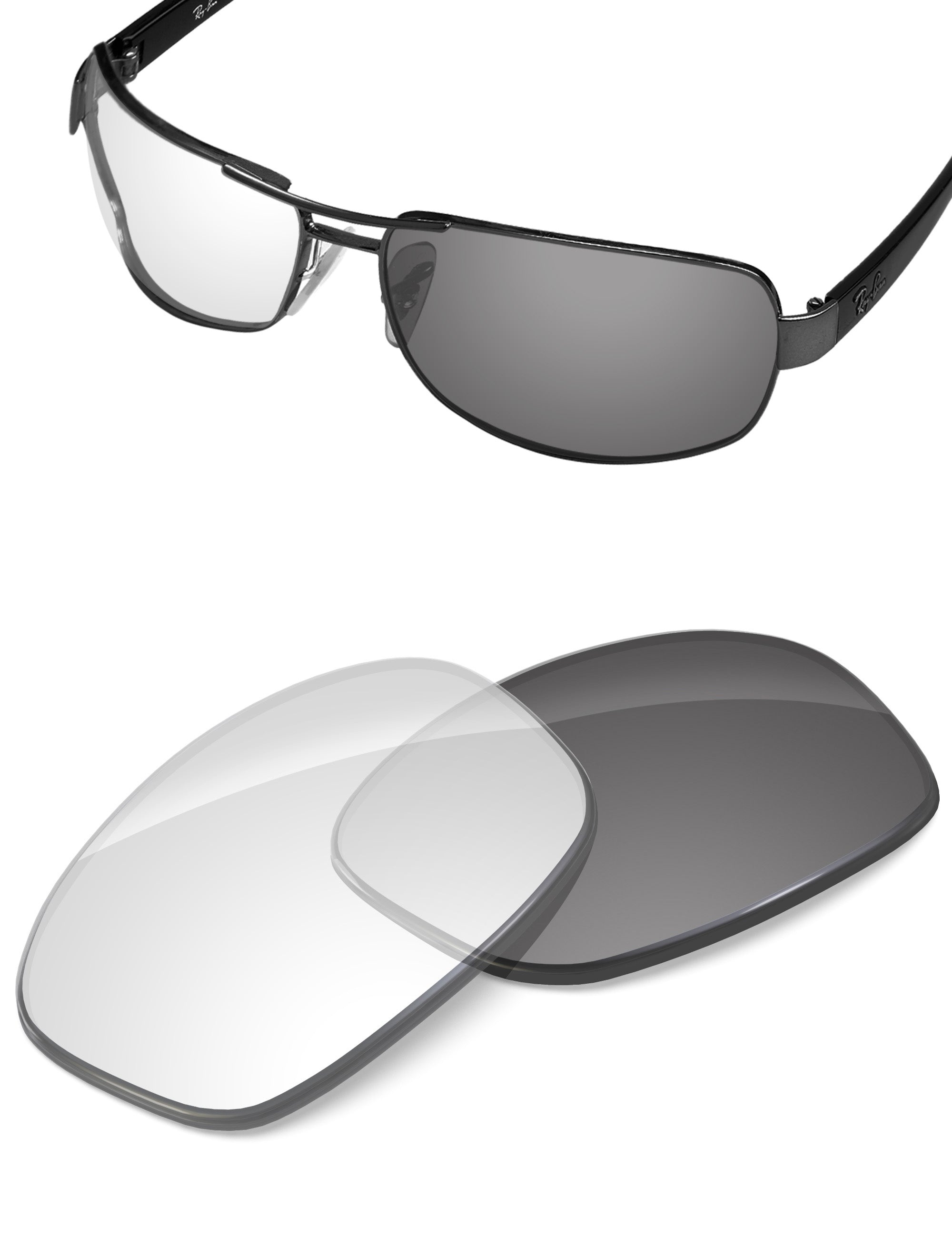 Adapt Gray Photochromic Blue Light Blocking-Non-Polarized