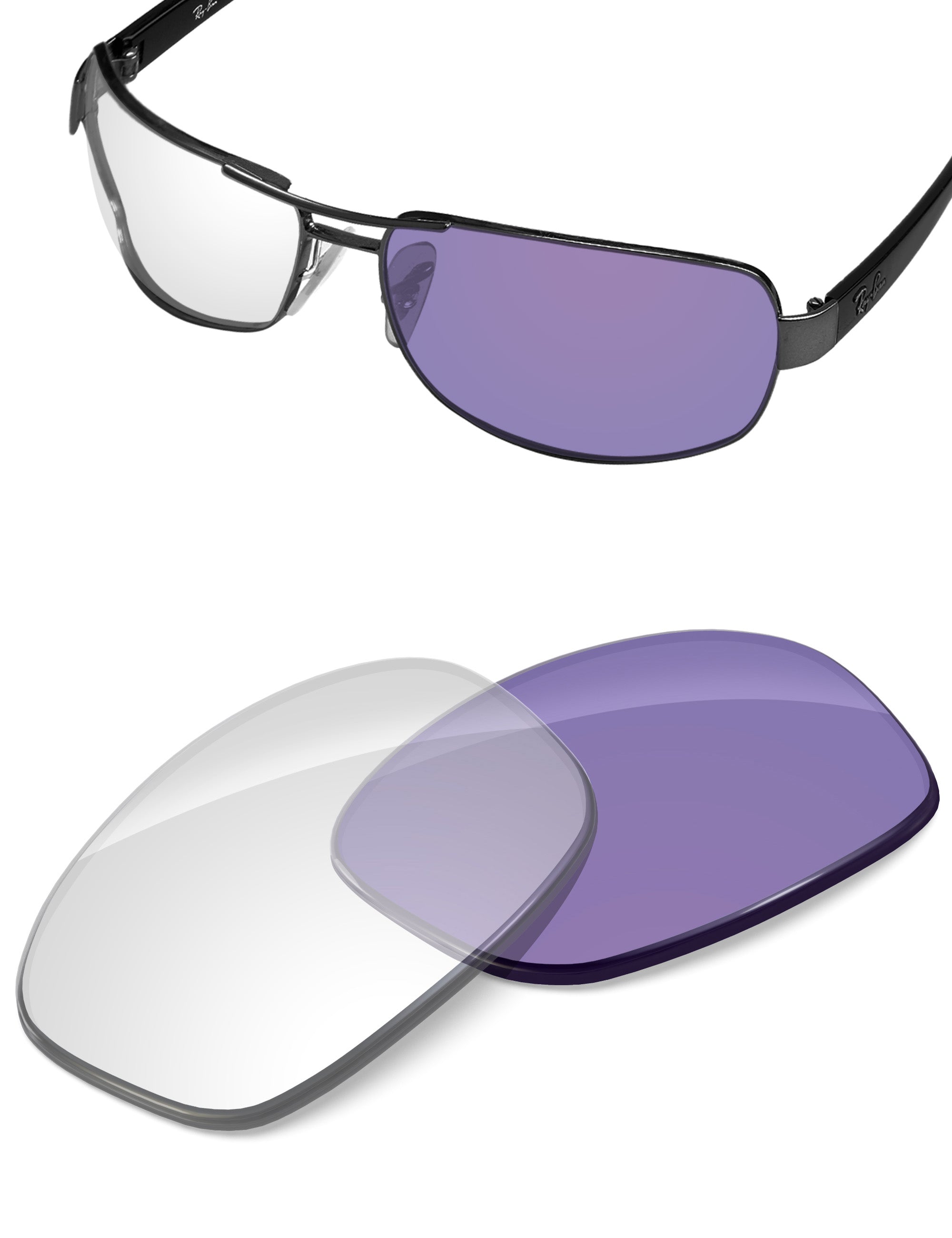Adapt Purple Photochromic-Non-Polarized