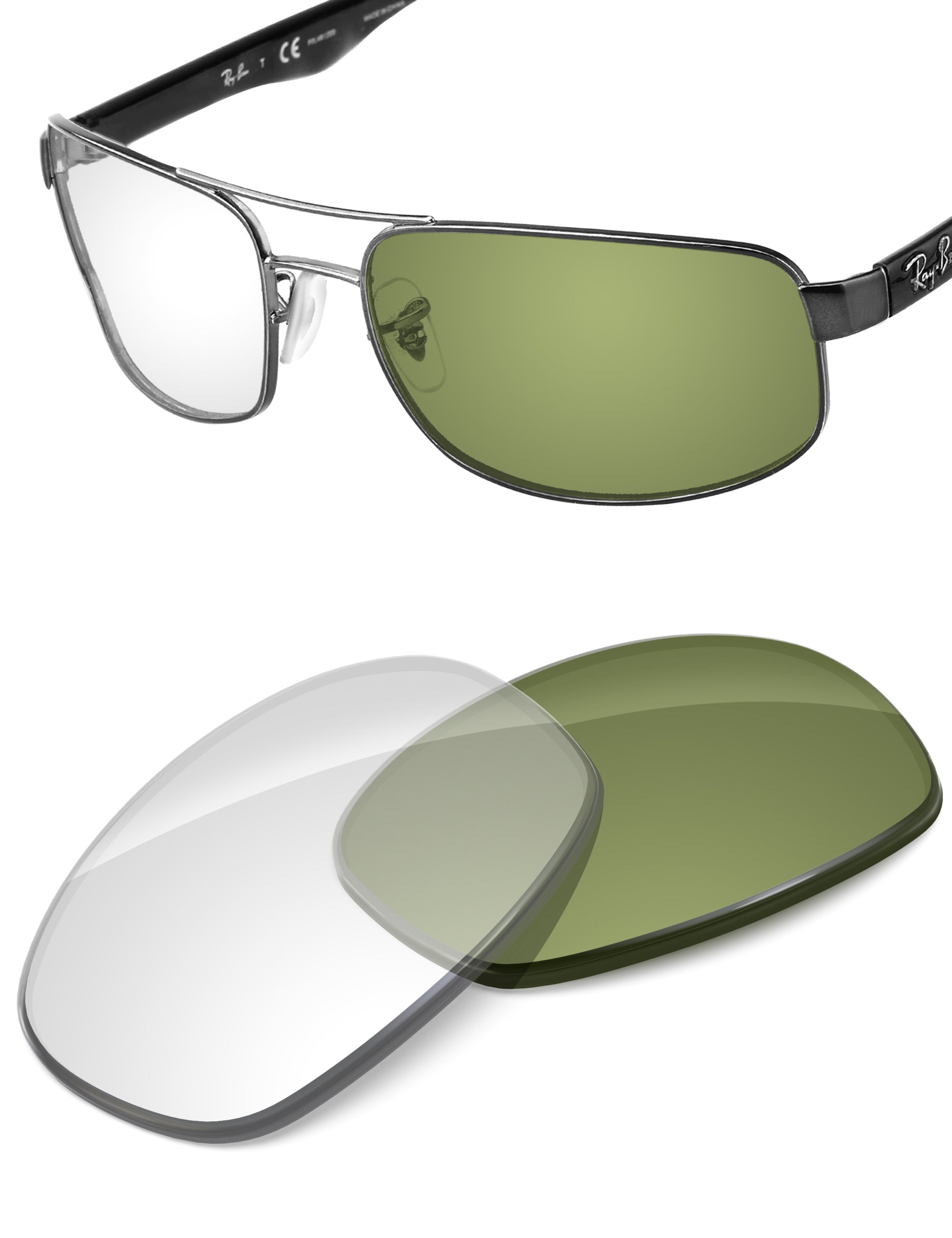 Adapt Green Photochromic-Non-Polarized