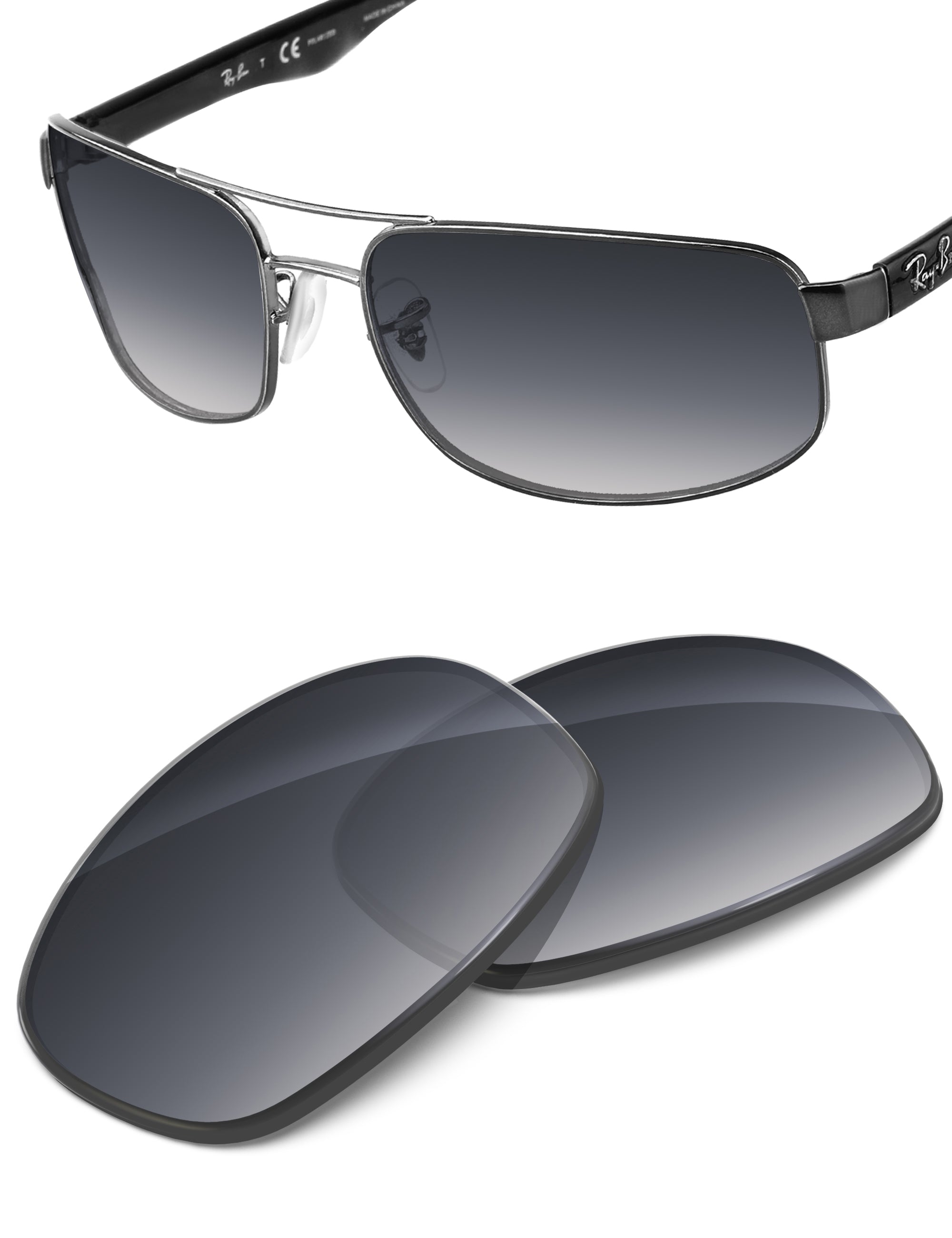 Gray Gradient-Non-Polarized