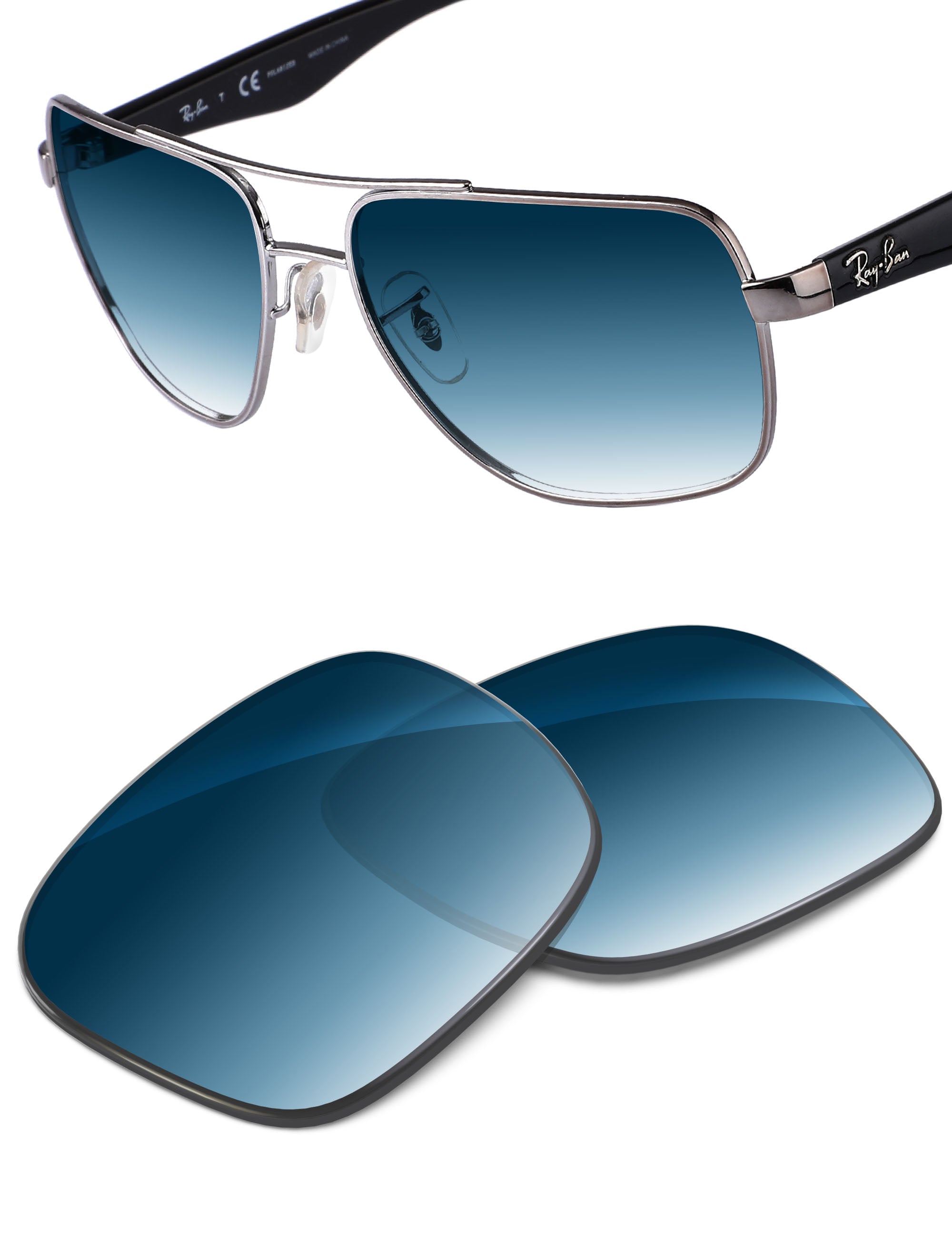Blue Gradient-Non-Polarized