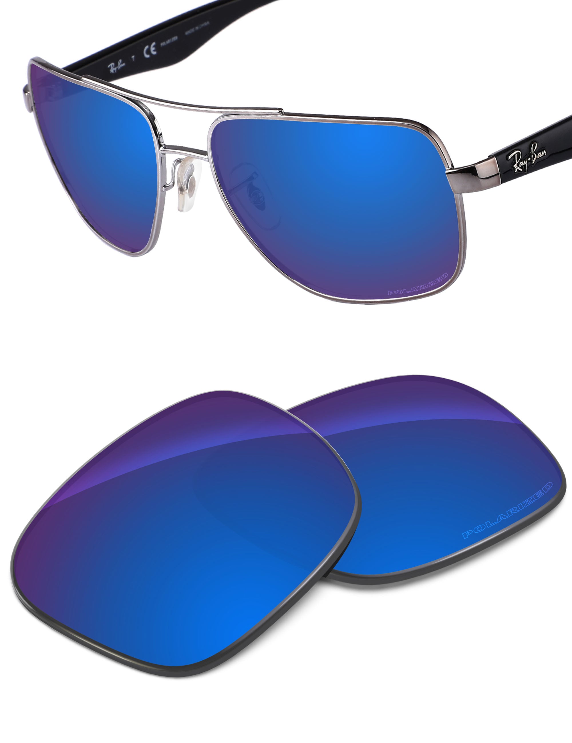 Sapphire Blue FlashMirror™-Polarized