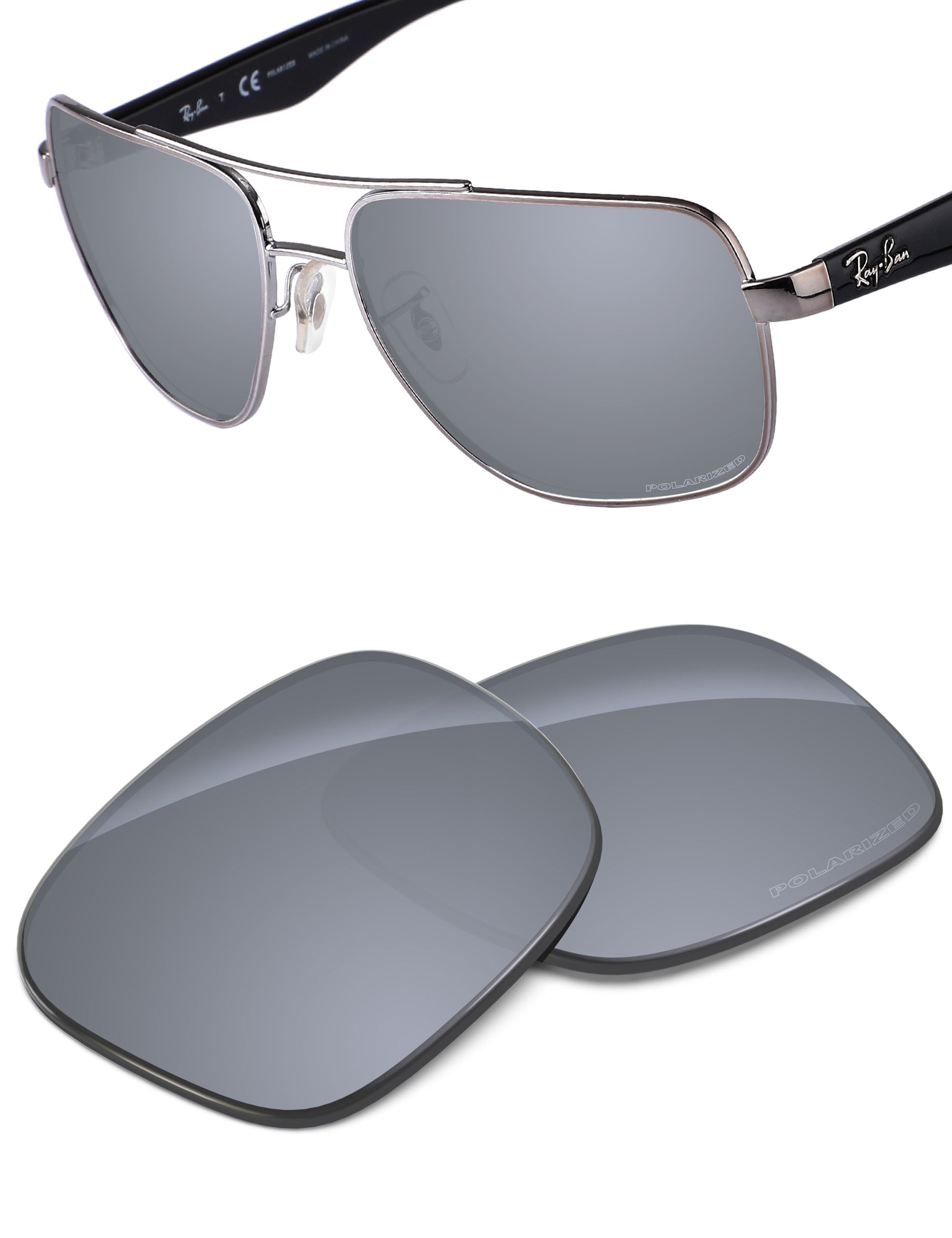 Silver Metallic FlashMirror™-Polarized