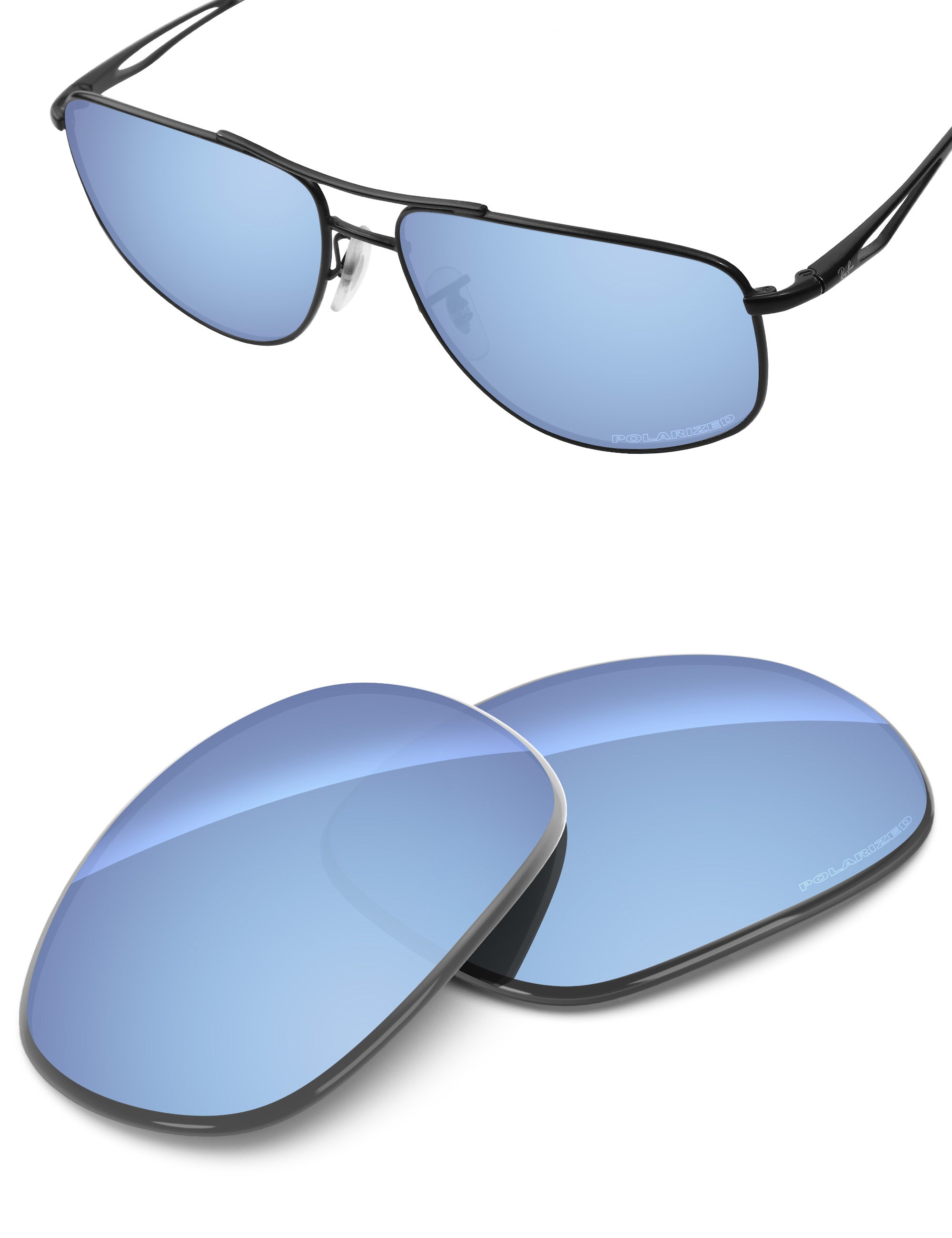 Aqua Blue FlashMirror™-Polarized