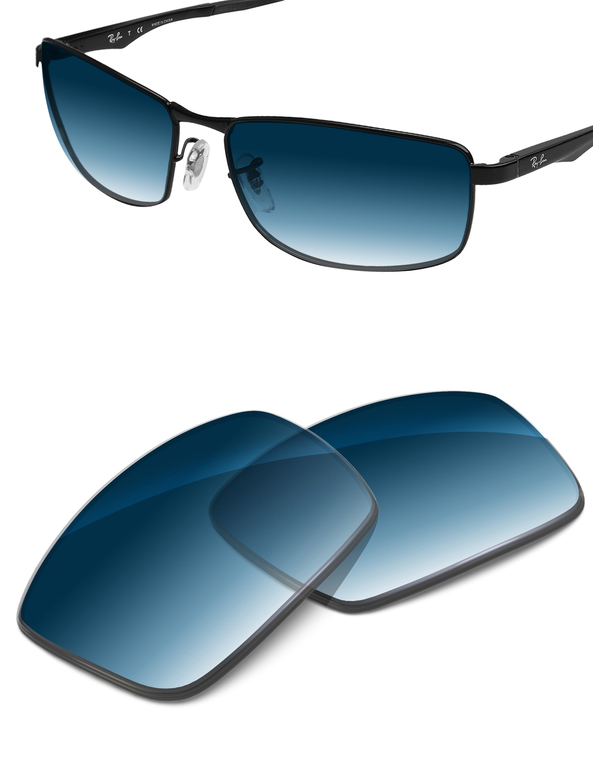 Blue Gradient-Non-Polarized