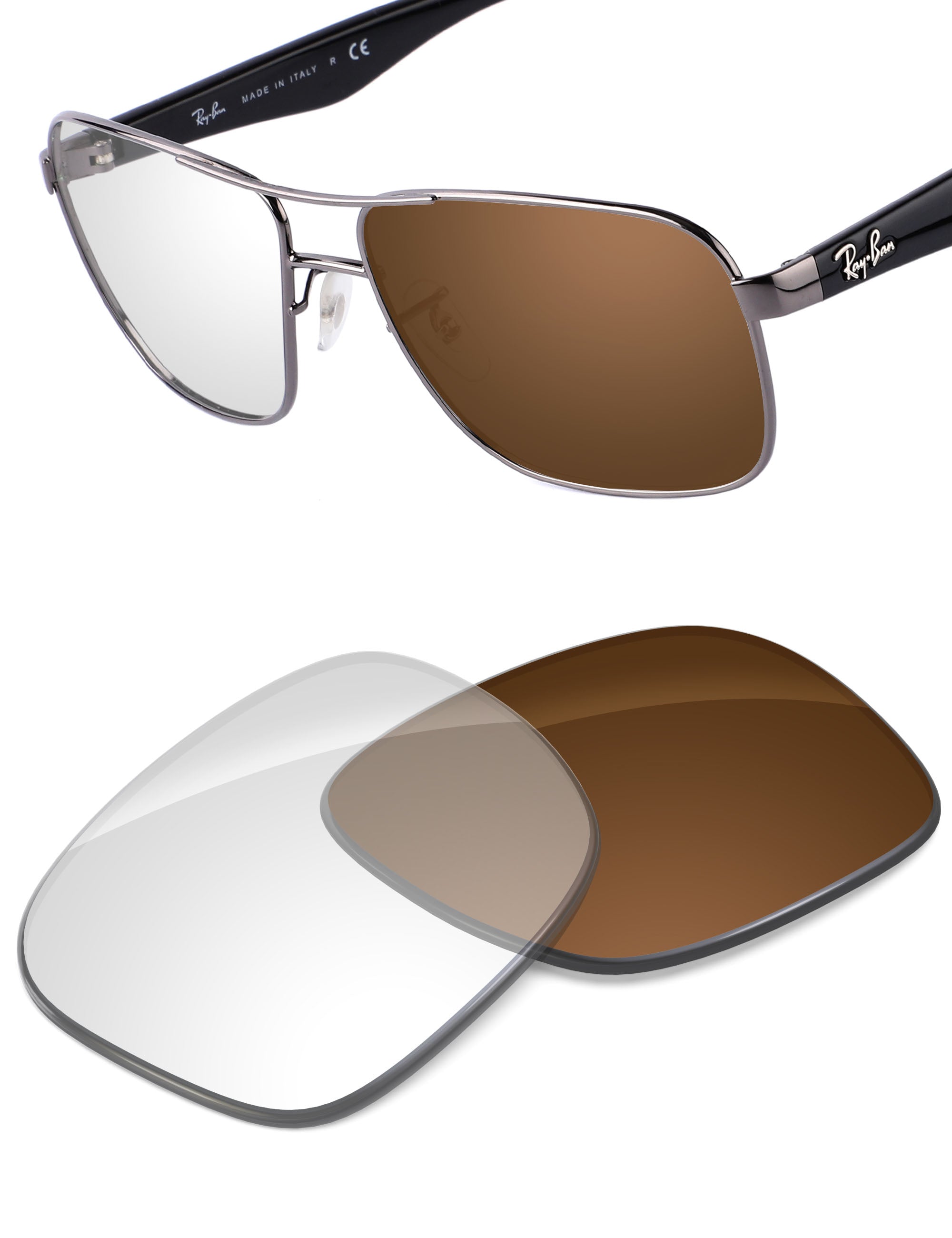 Adapt Brown Photochromic-Non-Polarized