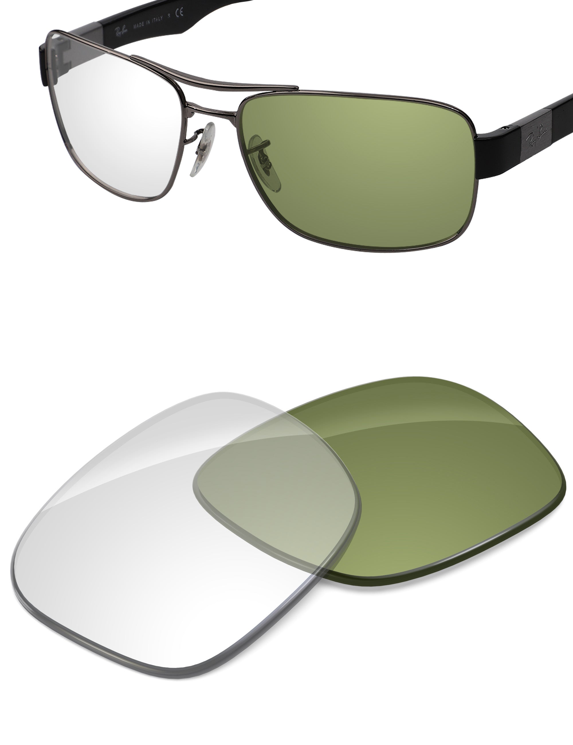 Adapt Green Photochromic-Non-Polarized