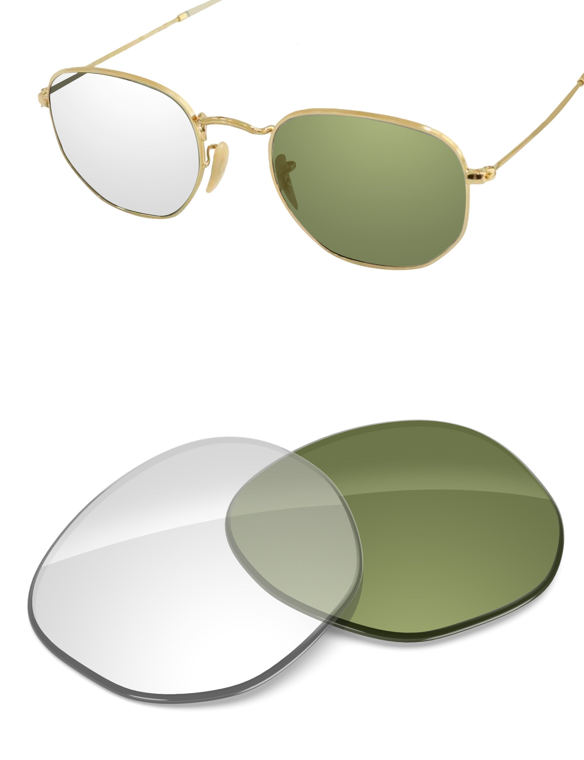 Adapt Green Photochromic-Non-Polarized