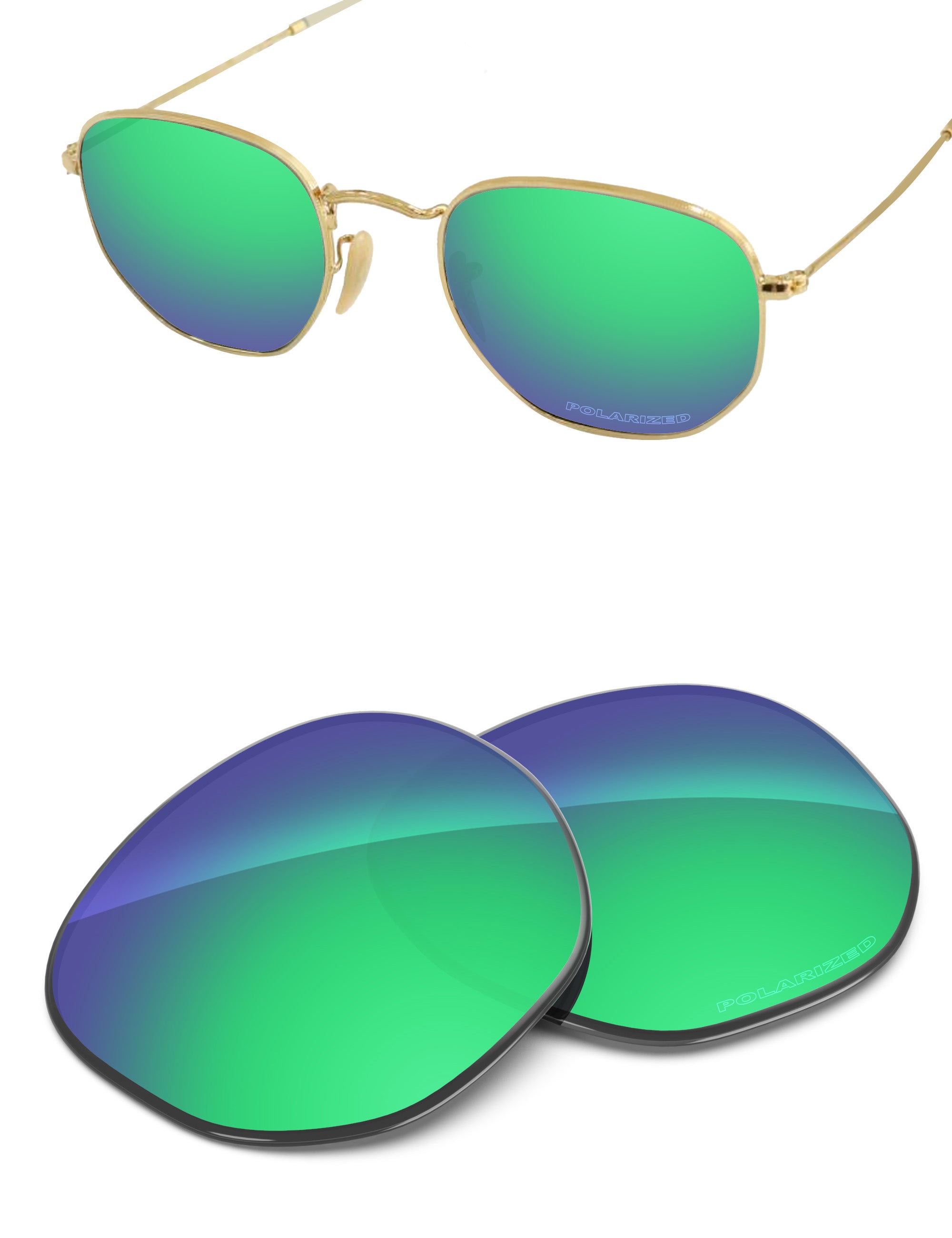Emerald Green FlashMirror™-Polarized