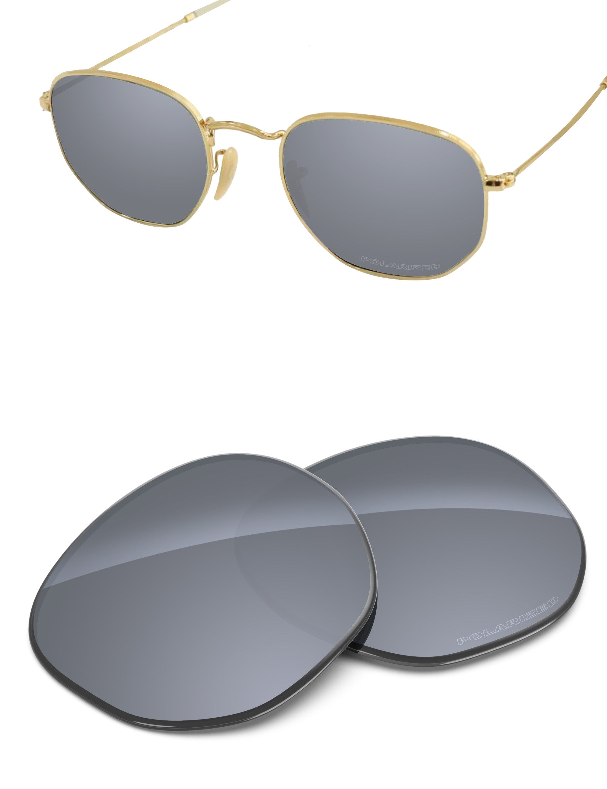 Silver Metallic FlashMirror™-Polarized