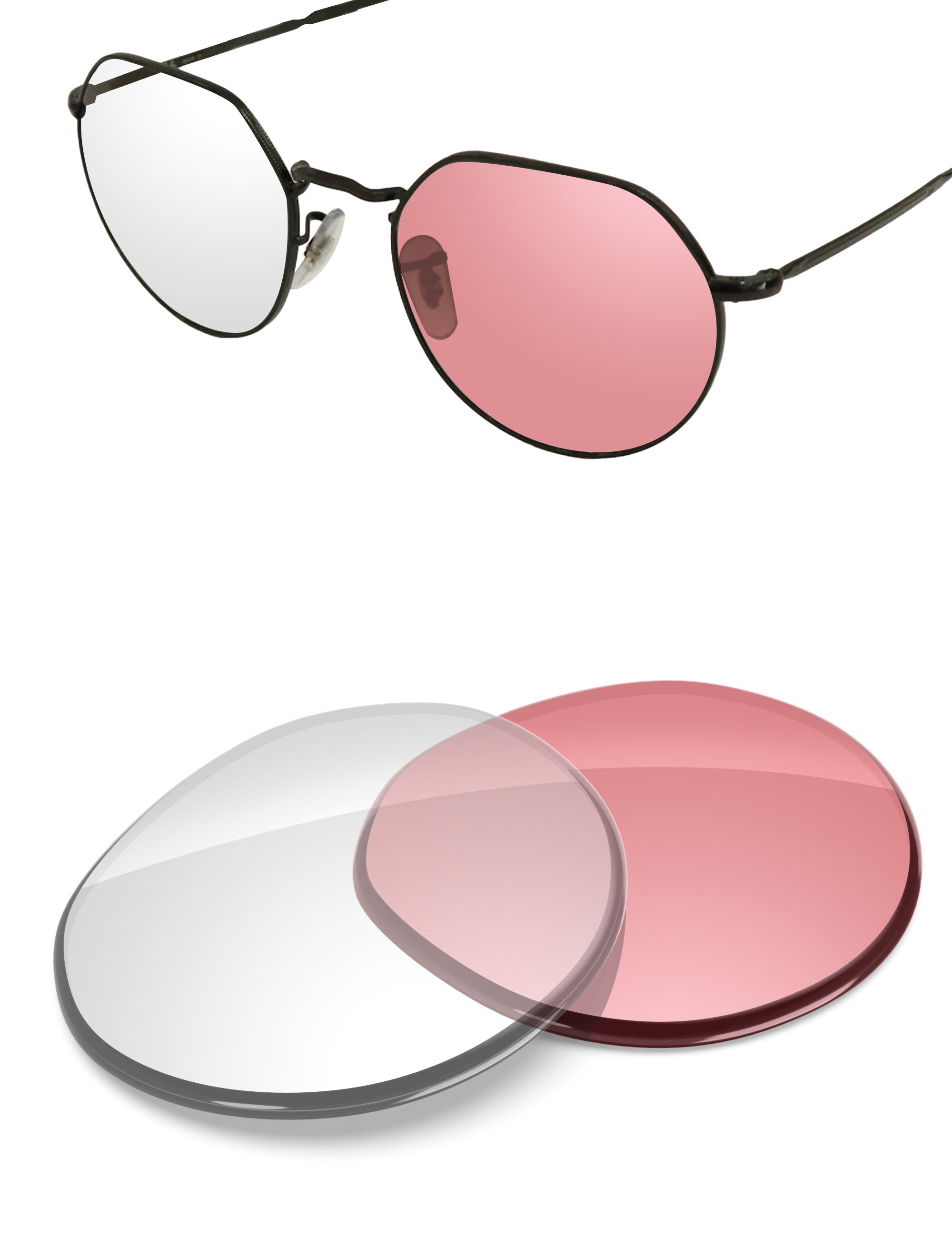 Adapt Pink Photochromic-Non-Polarized