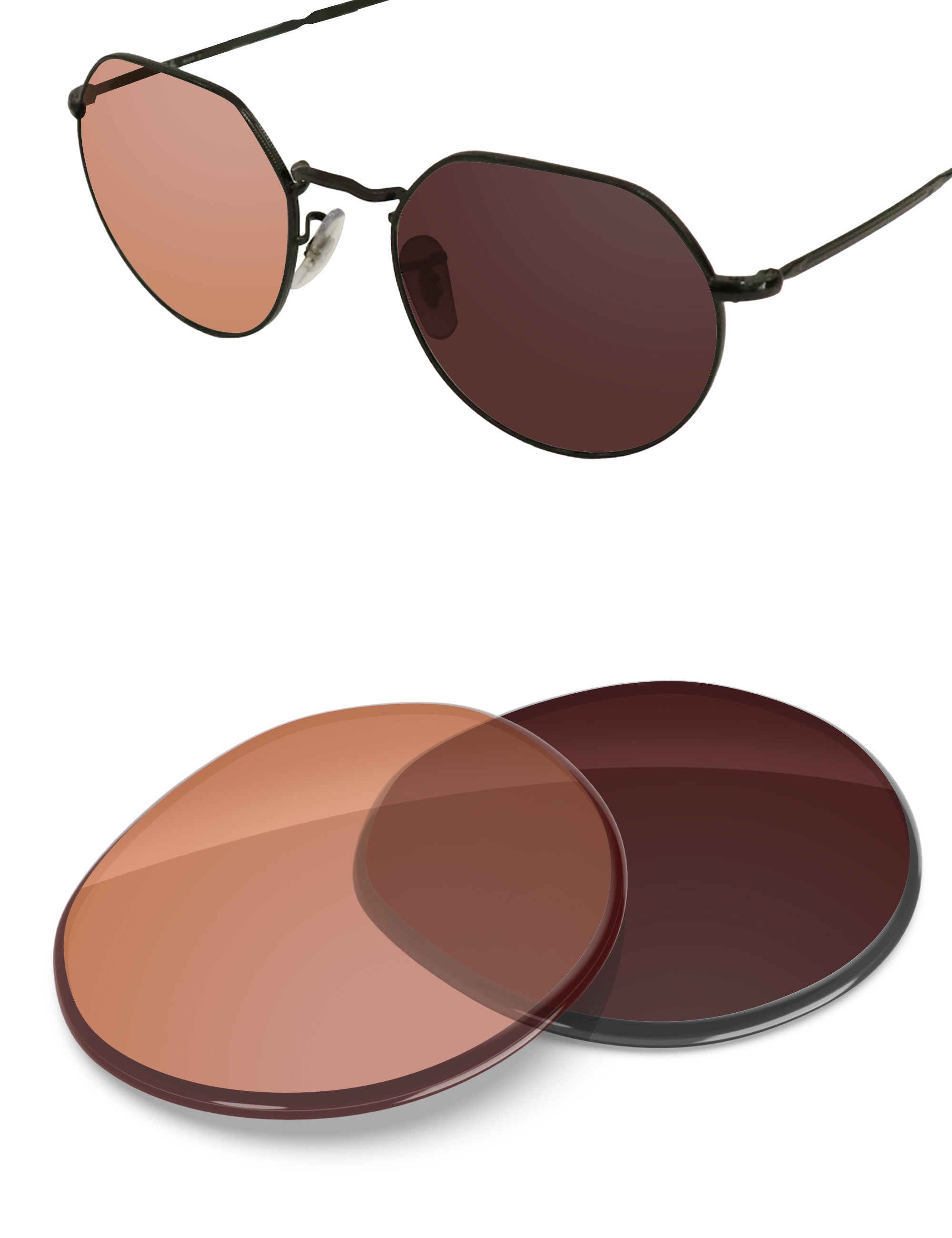 Orange Tint Photochromic-Non-Polarized