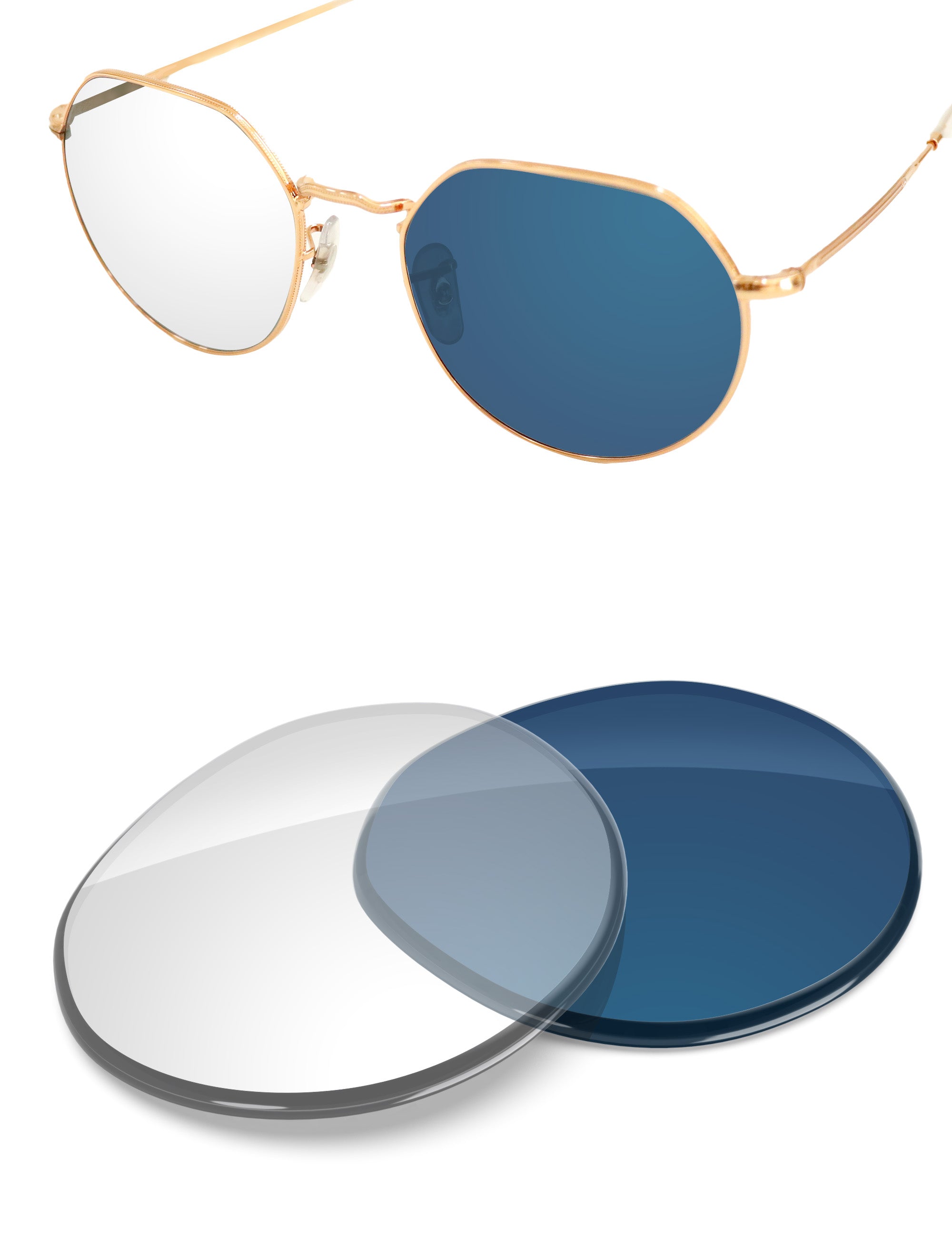 Adapt Blue Photochromic-Non-Polarized