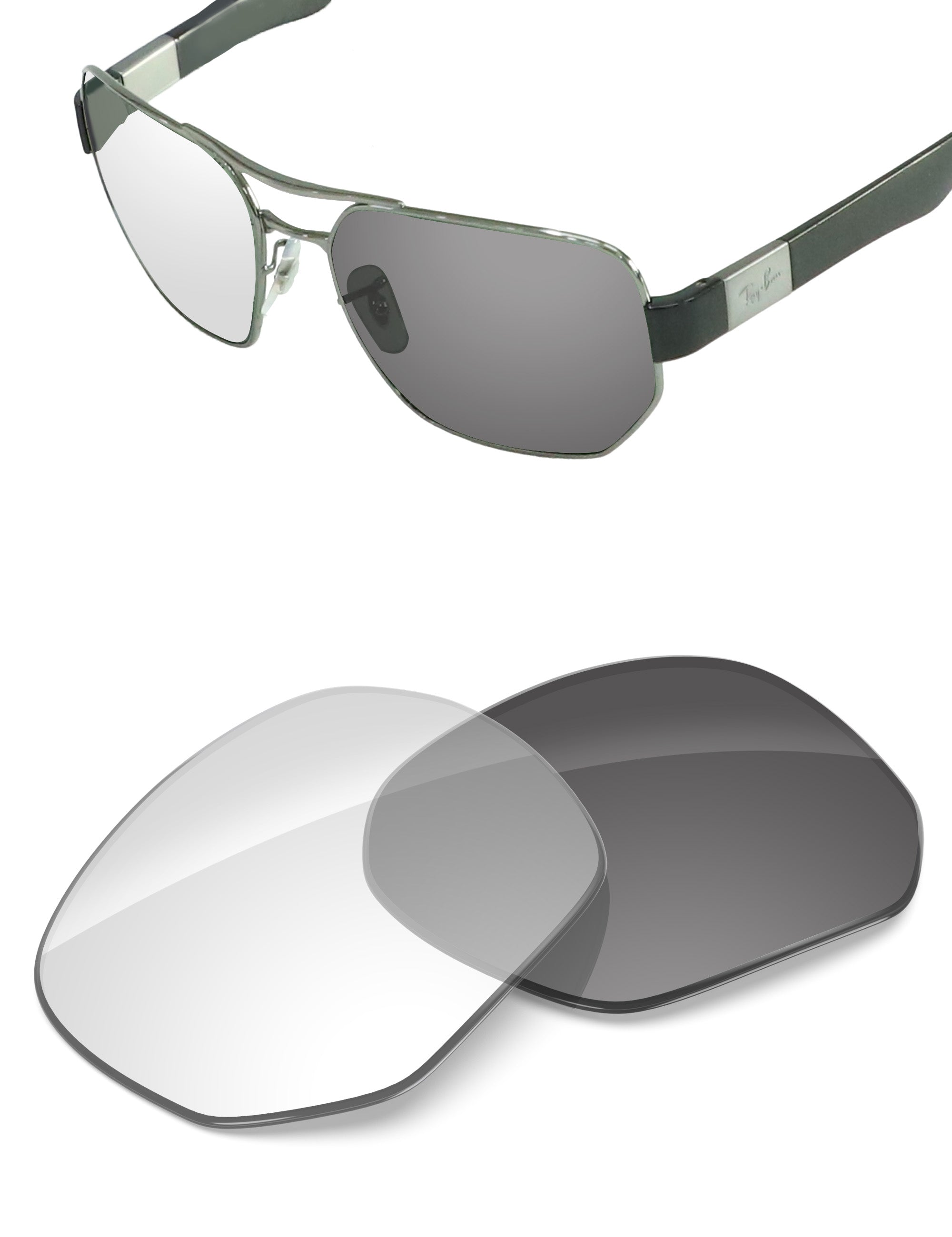 Adapt Gray Photochromic Blue Light Blocking-Non-Polarized