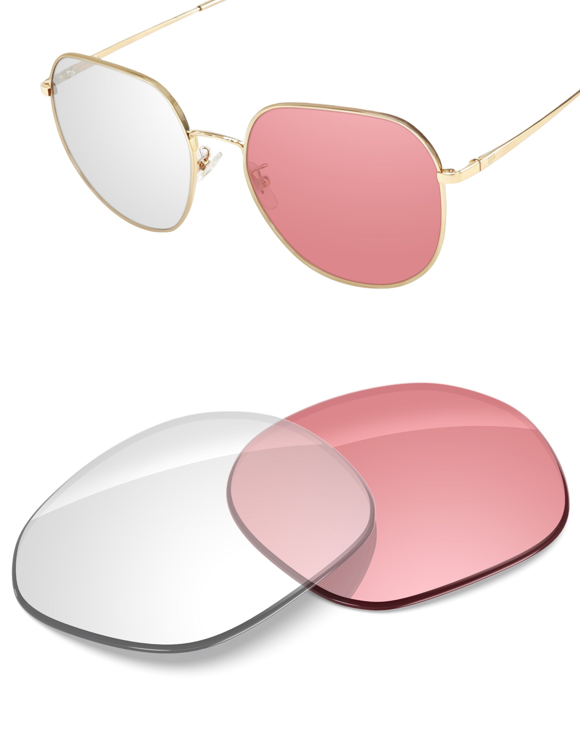 Adapt Pink Photochromic-Non-Polarized
