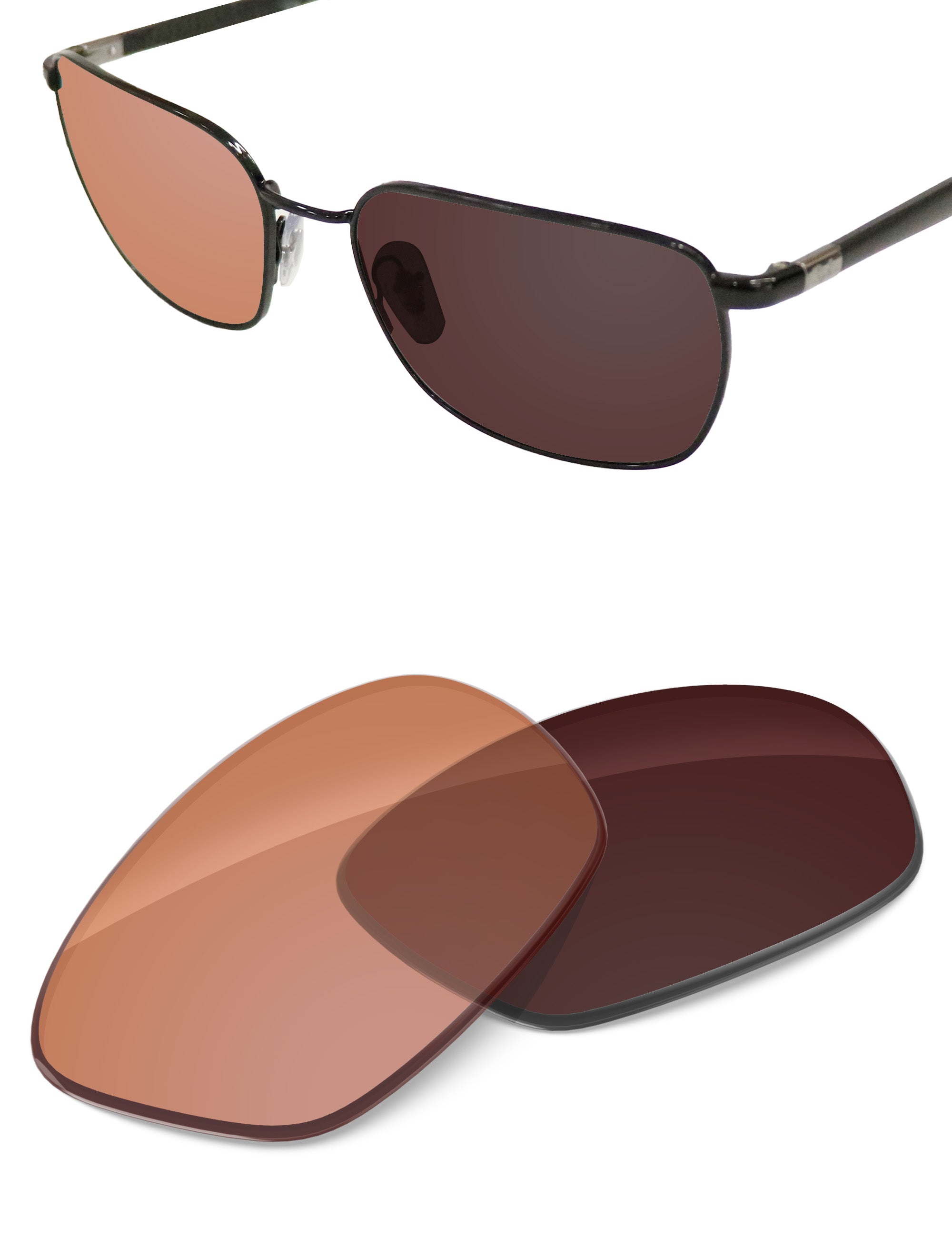 Orange Tint Photochromic-Non-Polarized
